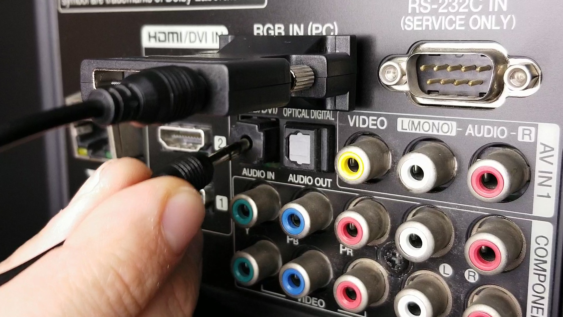 Simple Fix for NO SIGNAL Message How to Use a TV With Broken HDMI