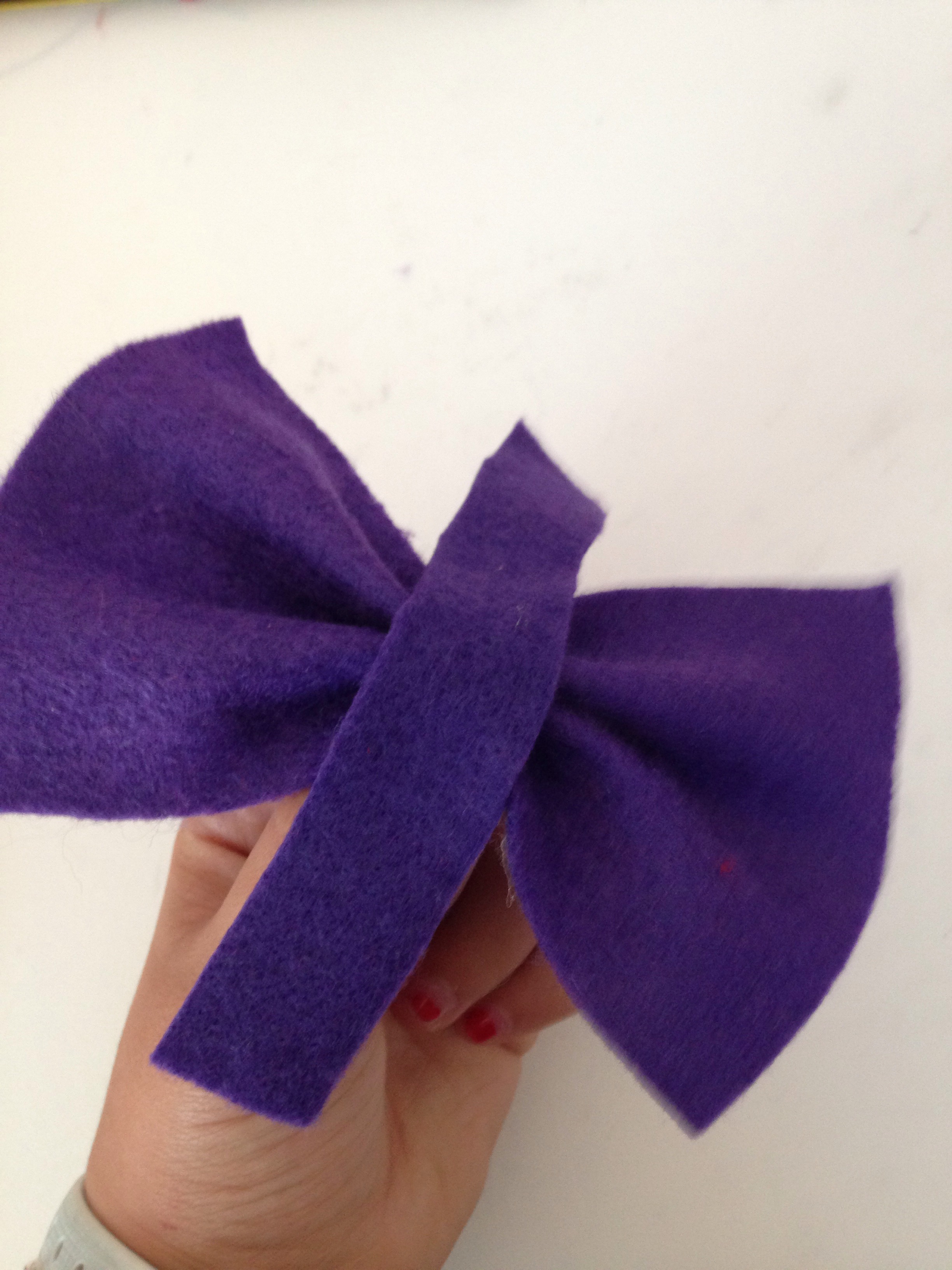 How to Make a Felt Bow 6 Steps Instructables