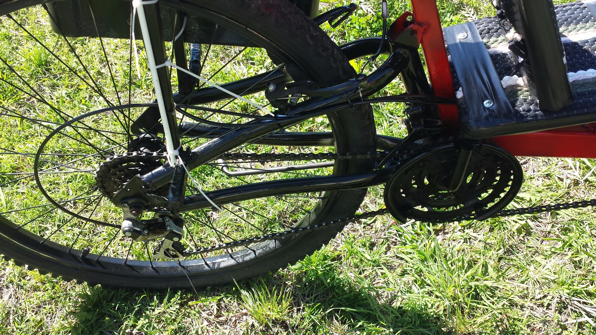 Recumbent Trike From Old Parts **Now Electric** 9 Steps (with Pictures) Instructables