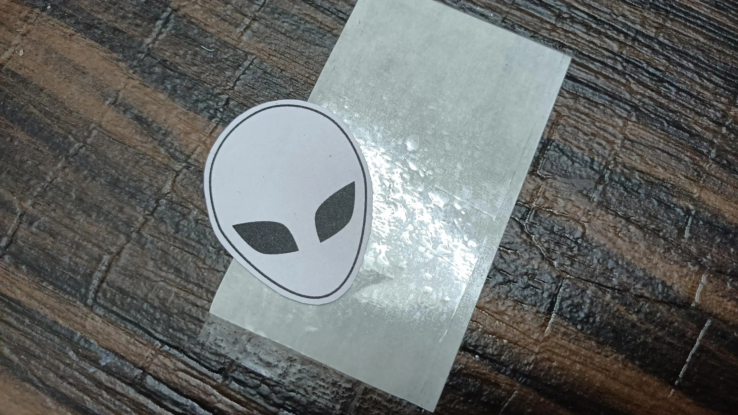 DIY Sticker Using SingleSided Sticky Tape 10 Steps (with Pictures
