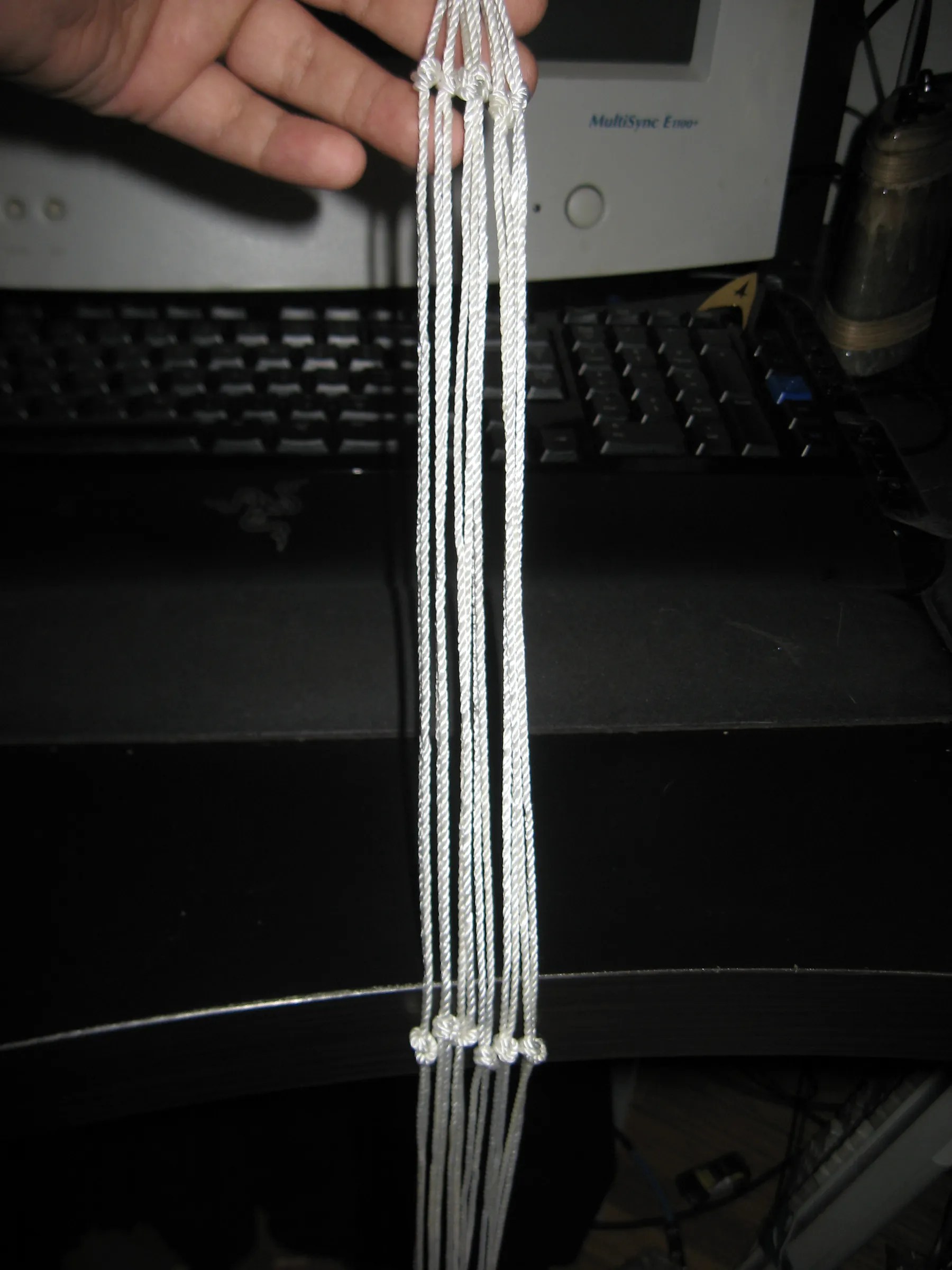 How to Make a Hanging Potted Plant Rope Holder Kinda 6 Steps