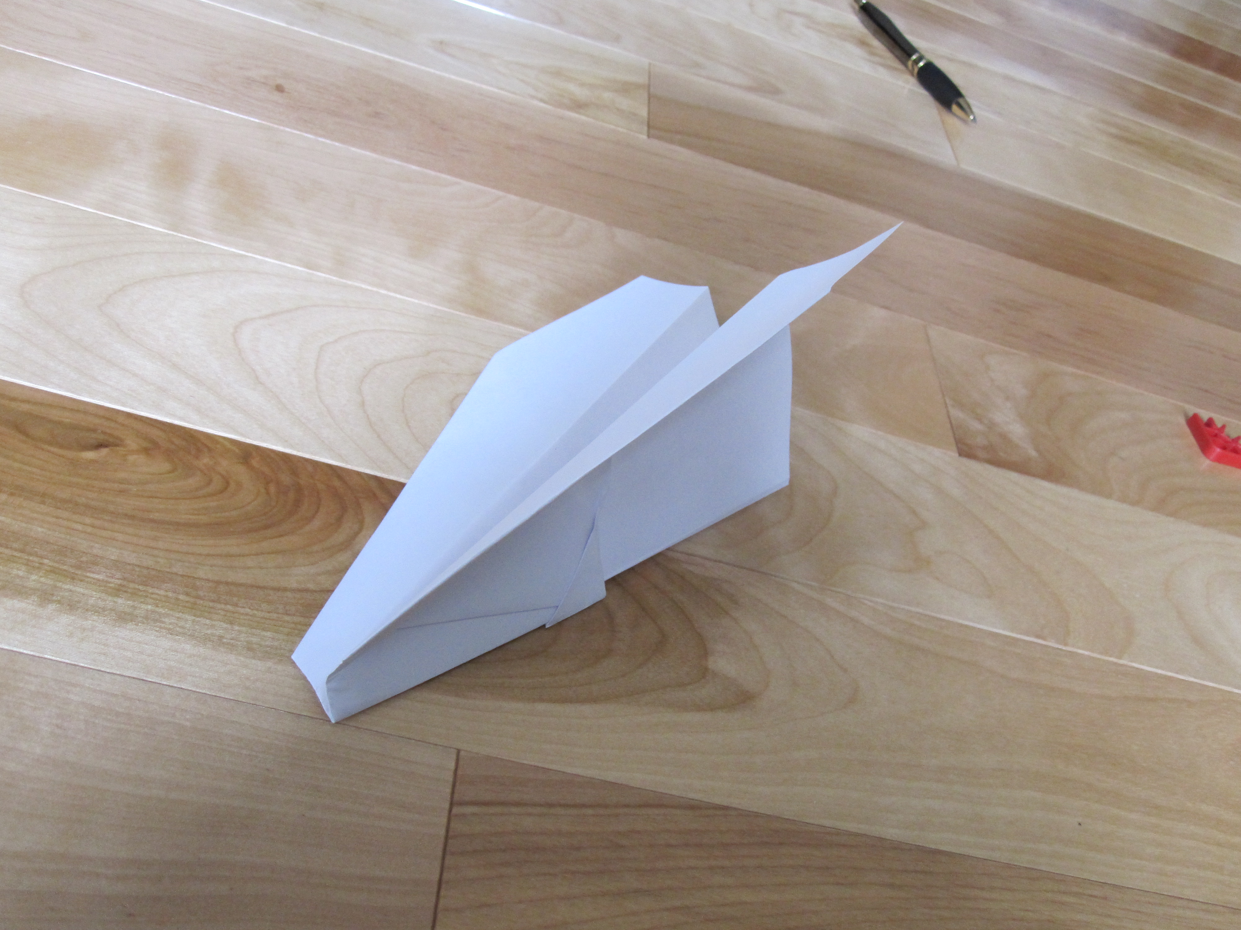 Paper Airplane the Nakamura Lock 4 Steps Instructables