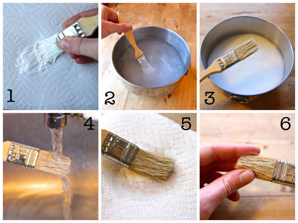 how to clean dried gloss paint brushes It Is Our Best Memoir Pictures