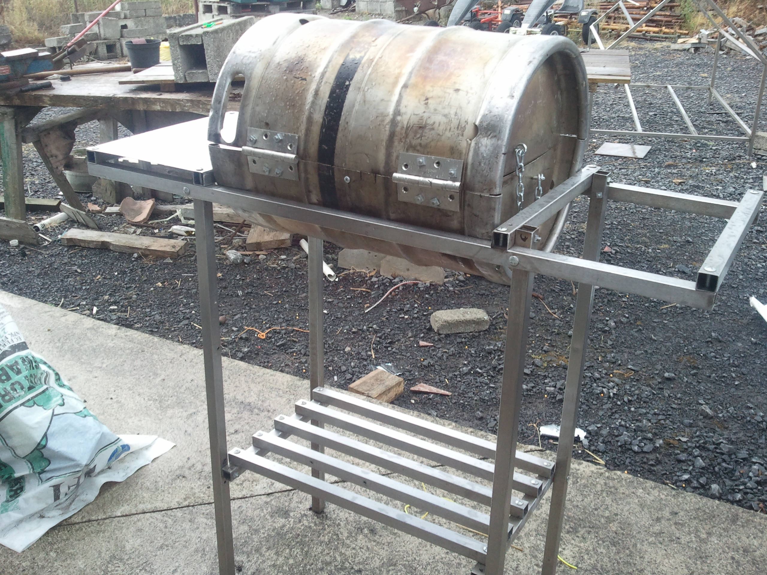 How to Make Your Own Beer Keg BBQ Barrel (without Welding) 11 Steps
