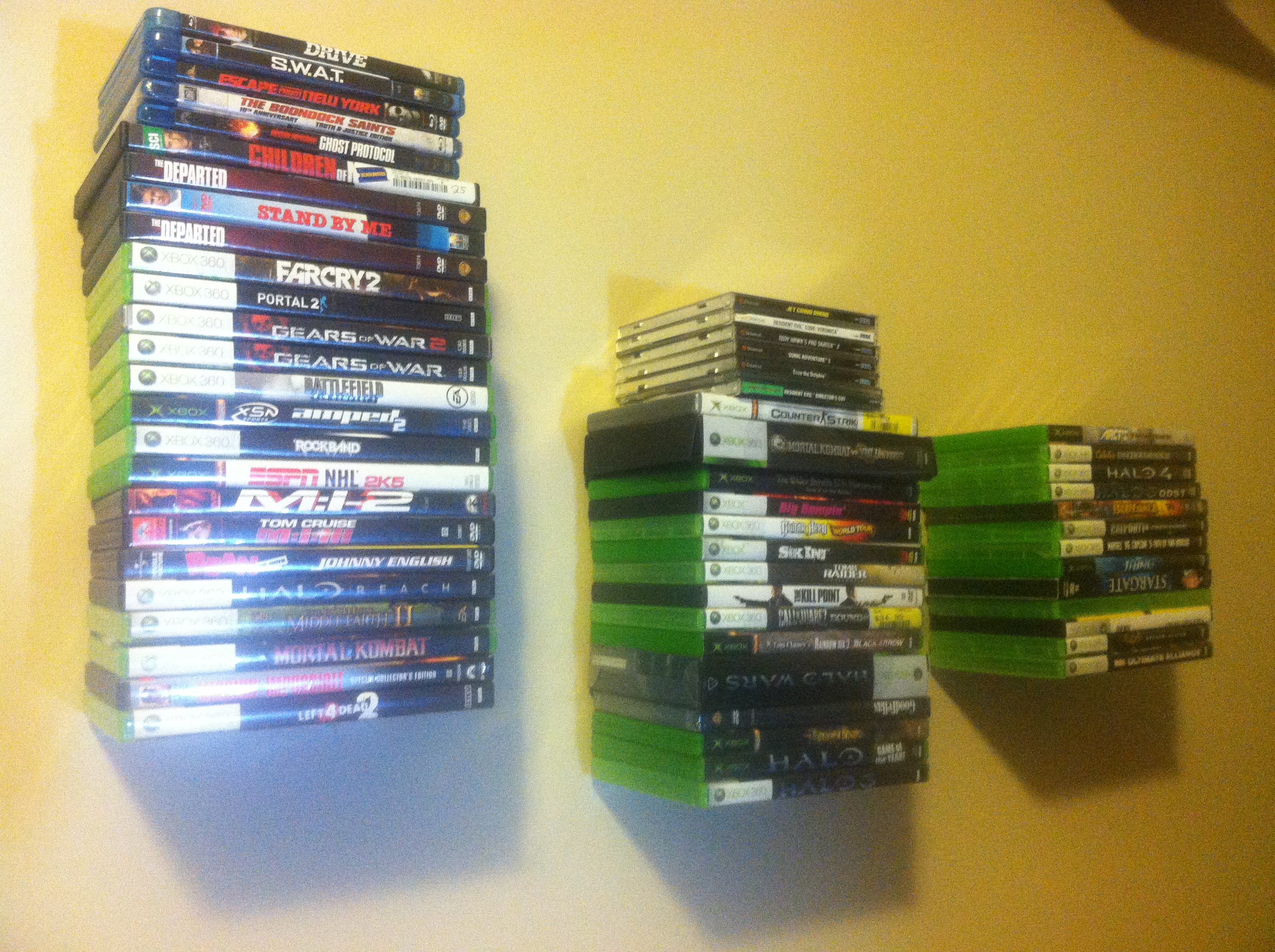 Floating Game/DVD Shelf 5 Steps (with Pictures) Instructables