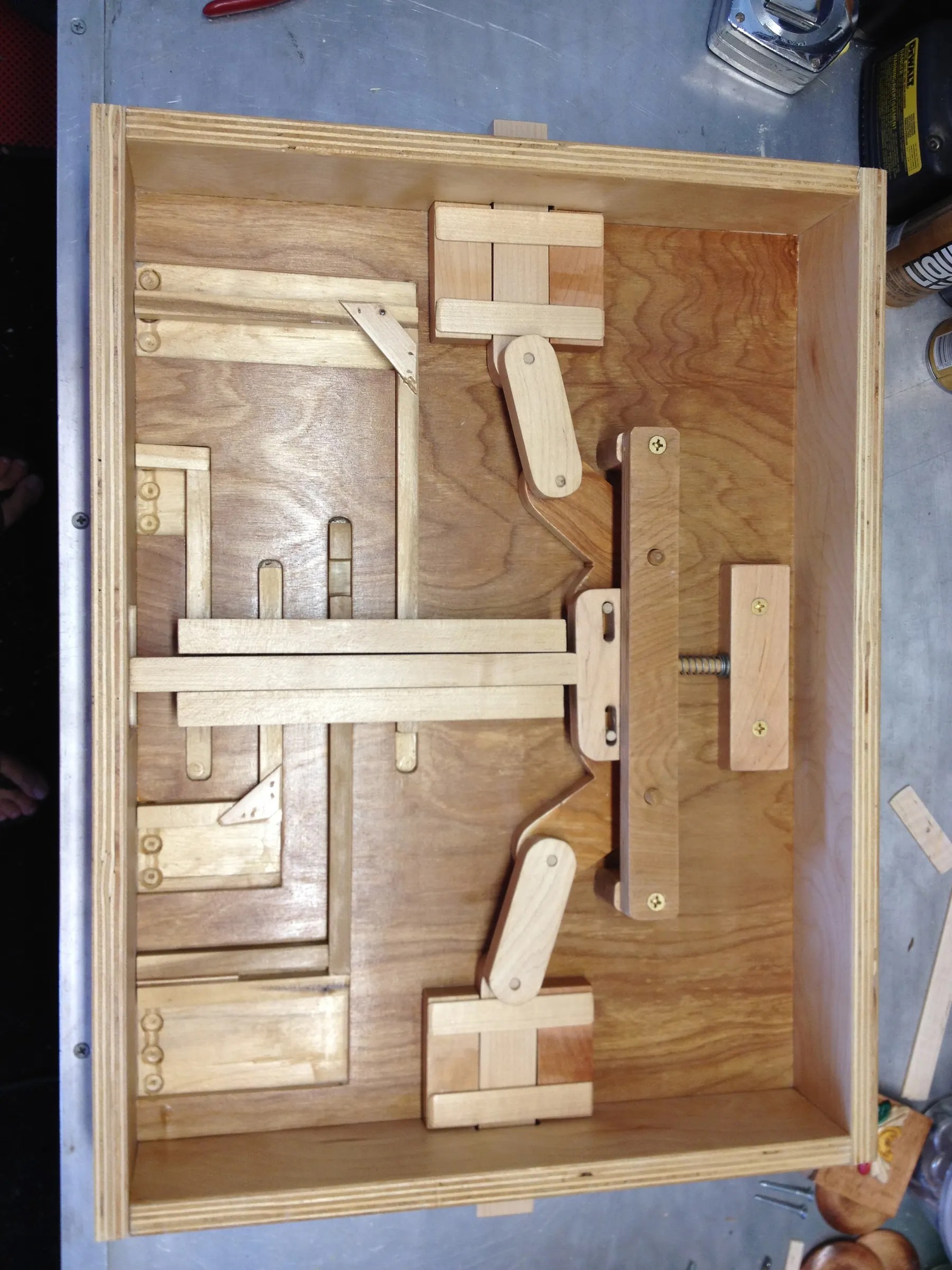 Wooden Puzzle Lock for Secret Door 12 Steps (with Pictures