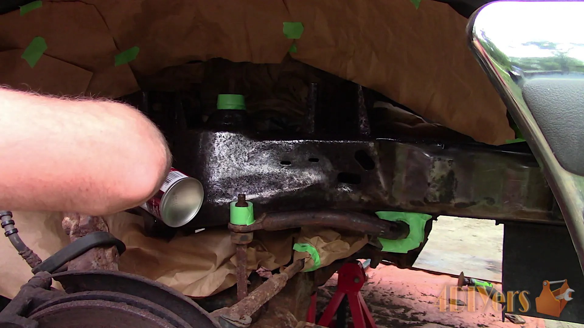 How to Clean Up a Rusty Frame on a Budget 9 Steps Instructables