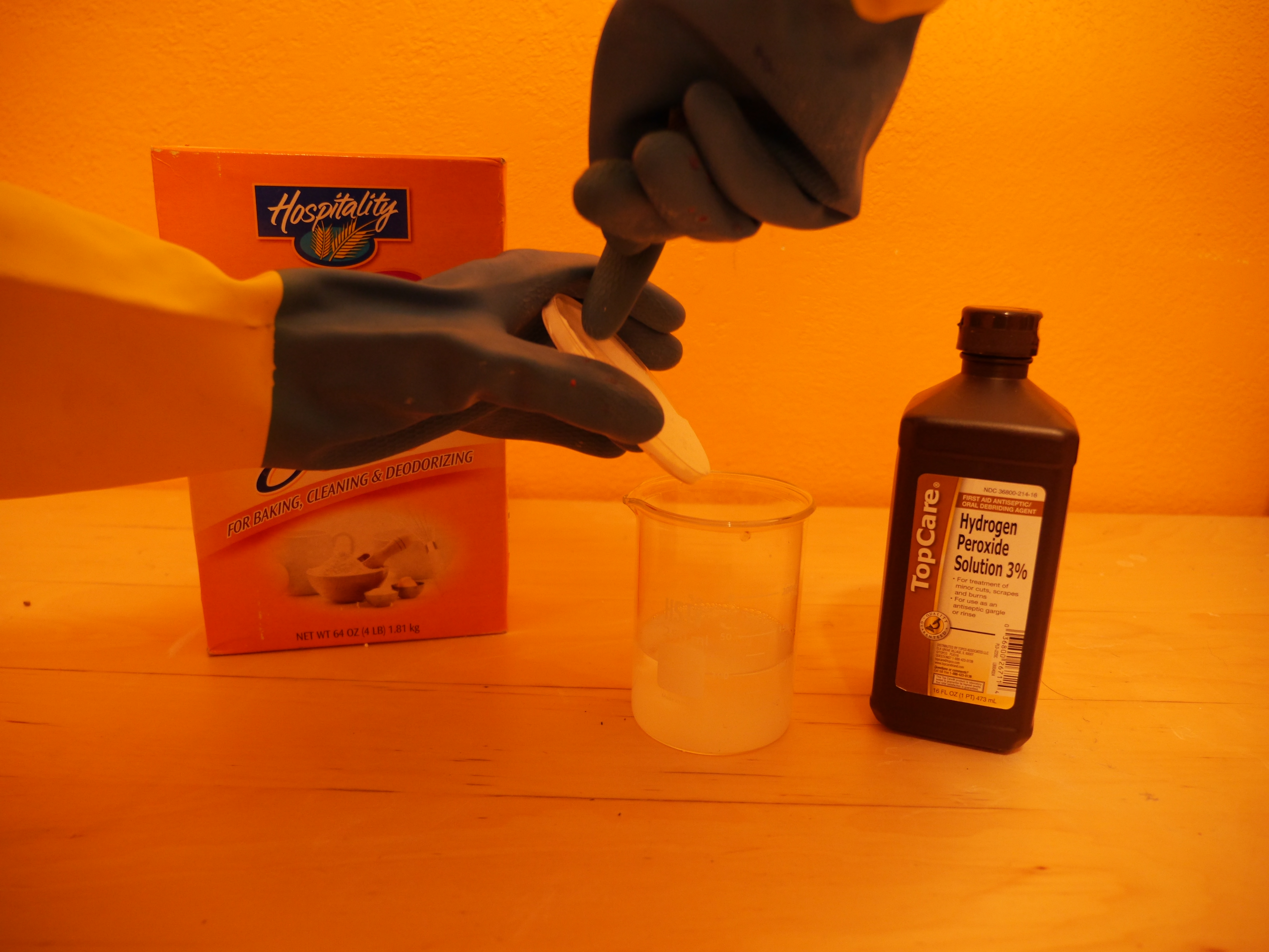 How to Make Lye From Baking Soda and Hydrogen Peroxide 6 Steps (with