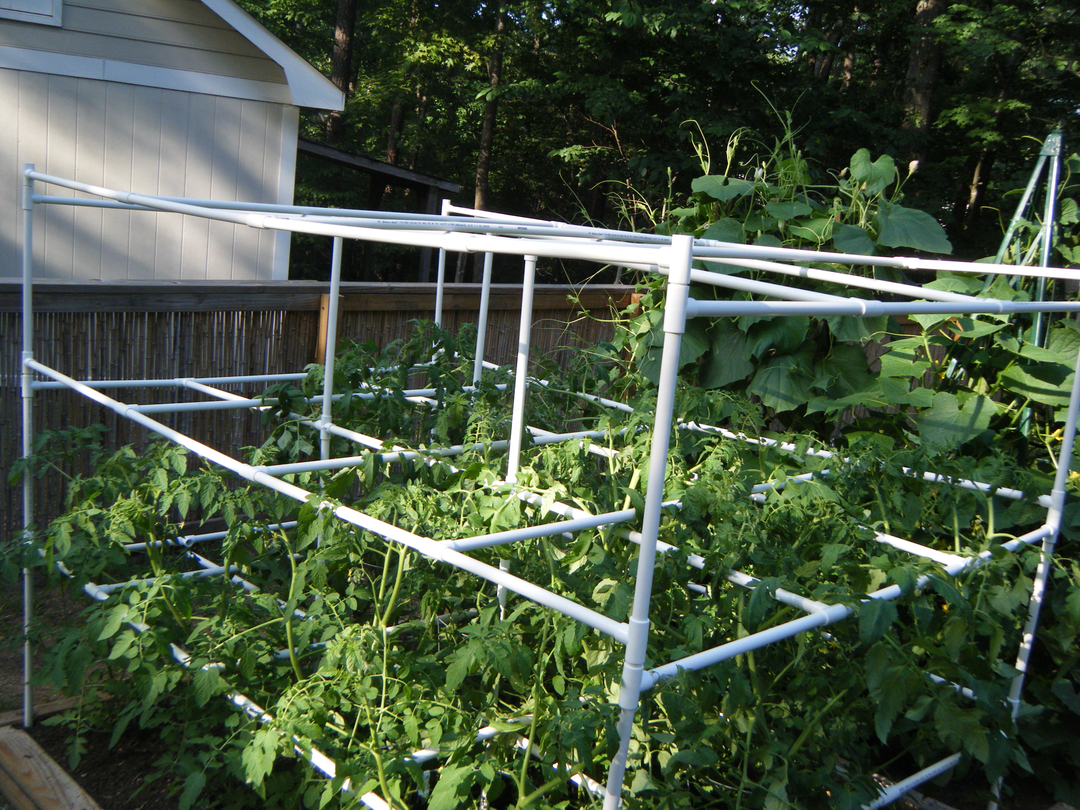 Tomato Cage With PVC 10 Steps Instructables