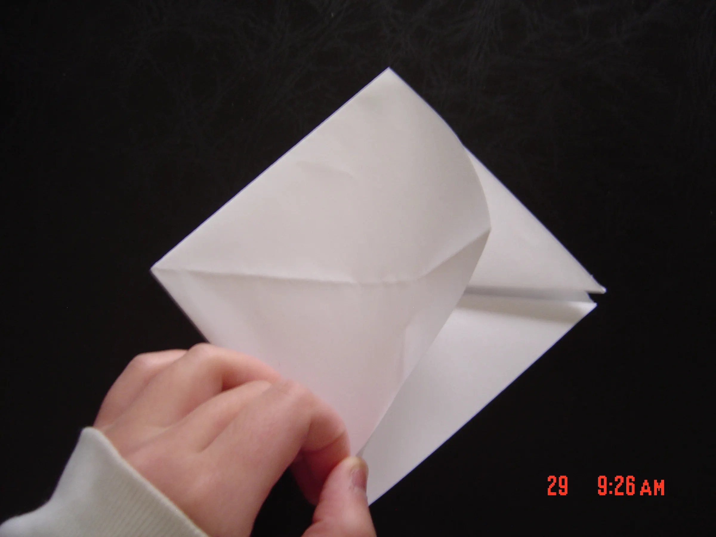 Origami Box With Flaps 6 Steps Instructables