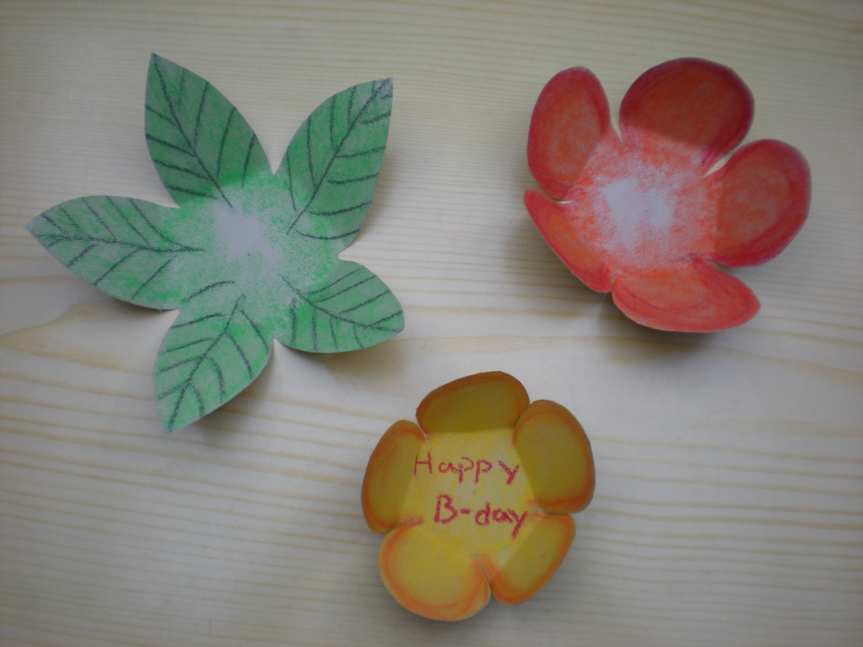 How to Make a Colourful Flower Birthday Card 5 Steps (with Pictures