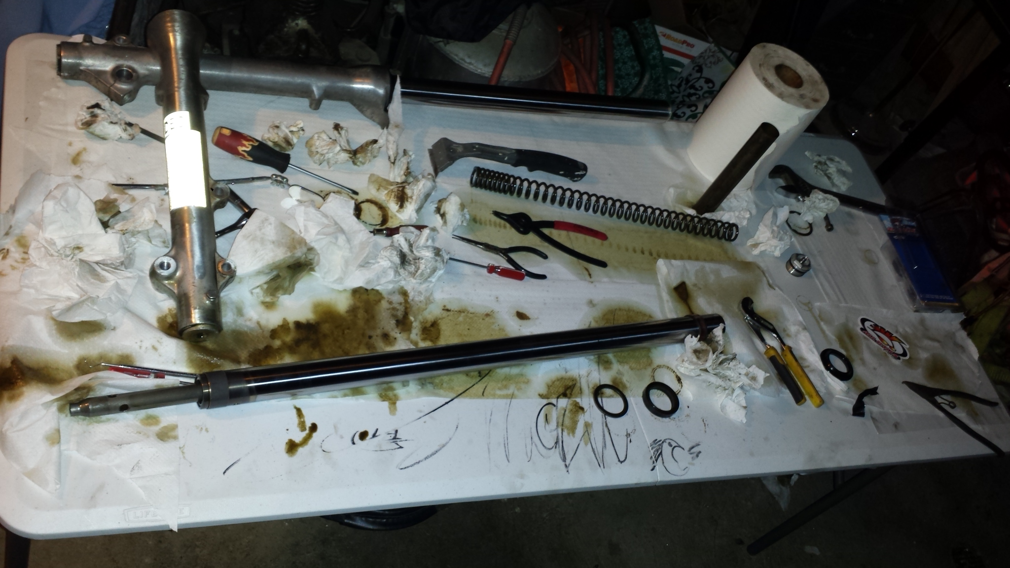 Restoring Motorcycle Forks 5 Steps Instructables