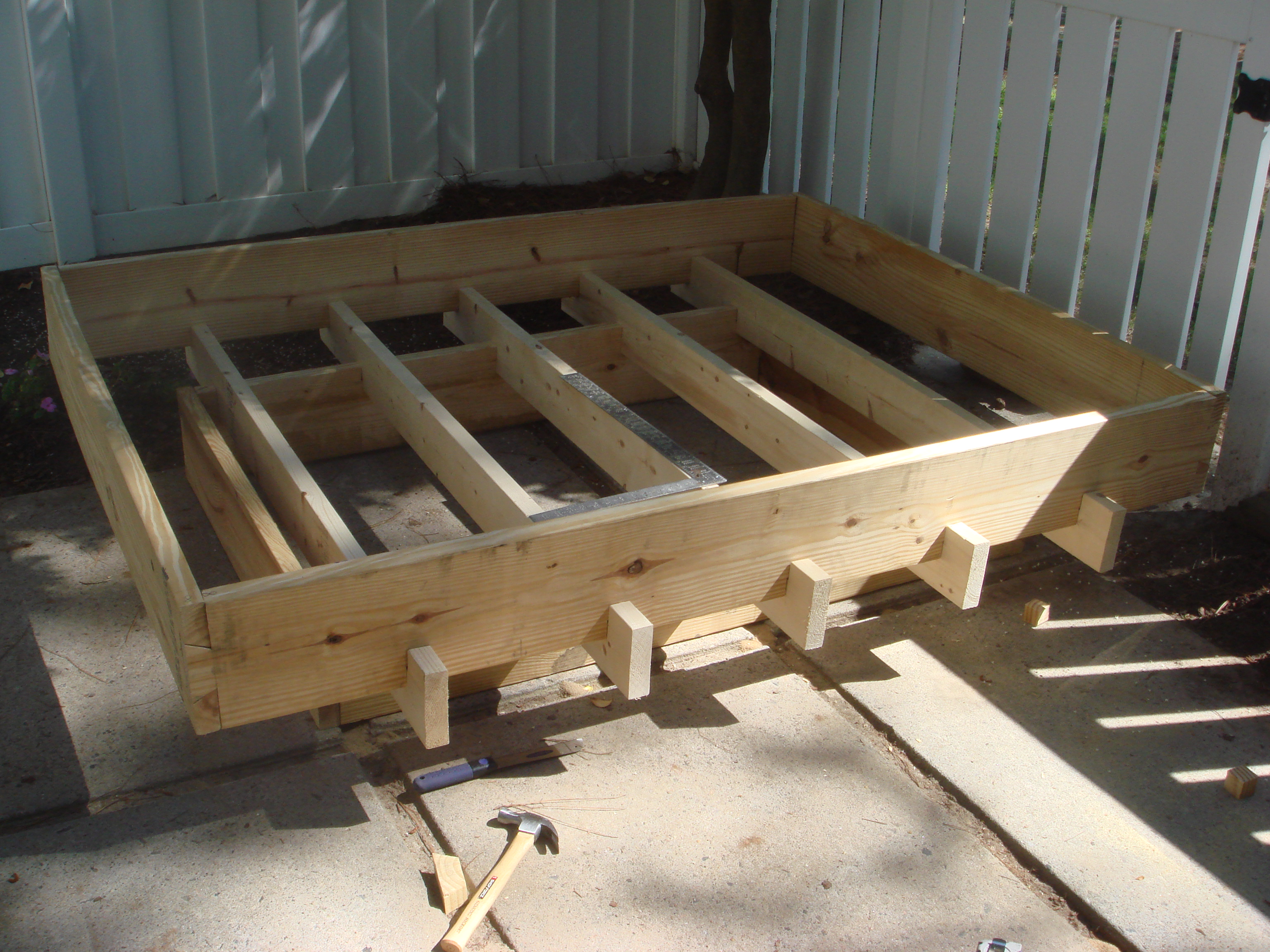 Bed FrameKnockdown, No Fasteners or Glue 8 Steps Instructables