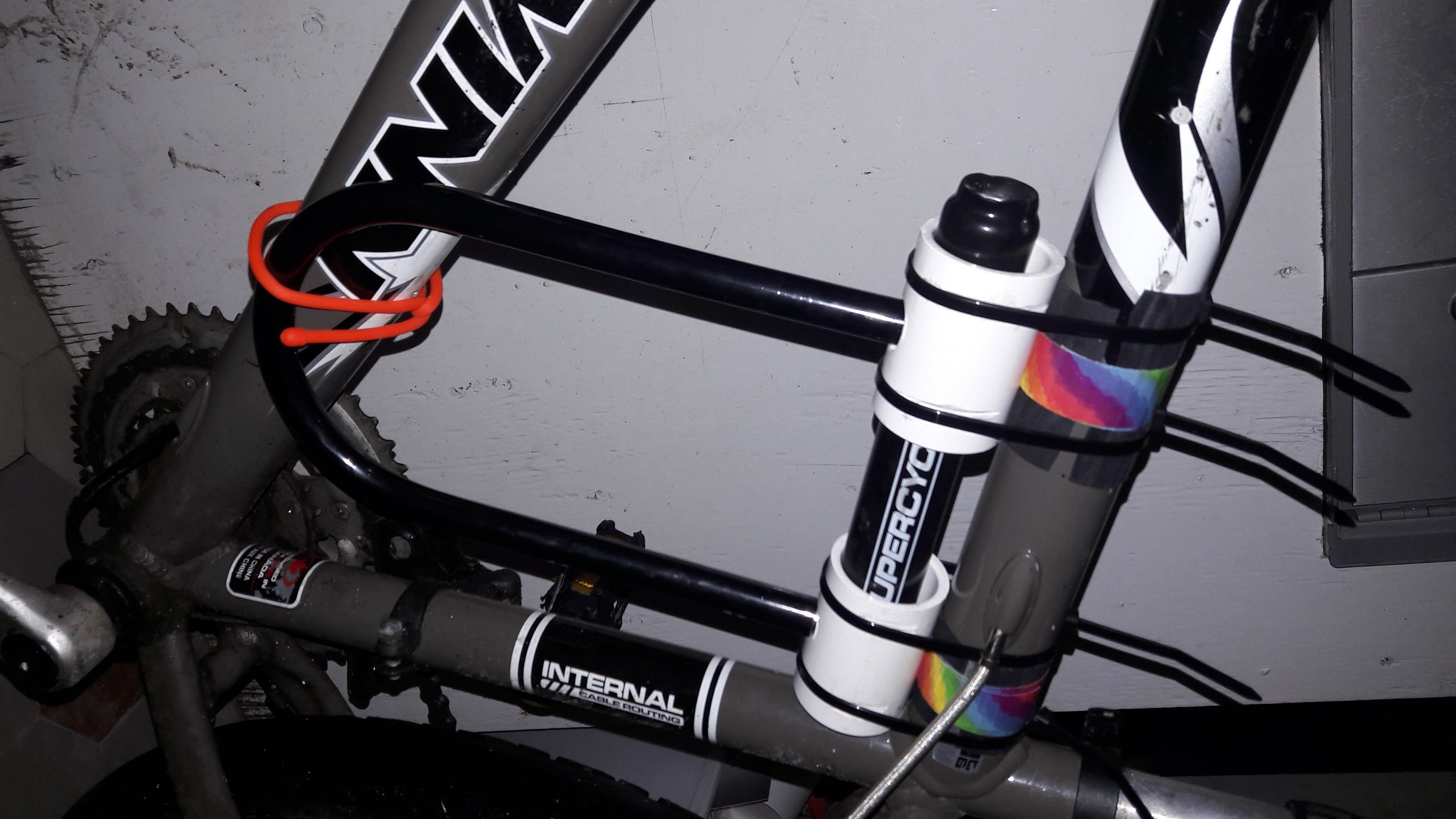 Bike Lock Holder 7 Steps Instructables