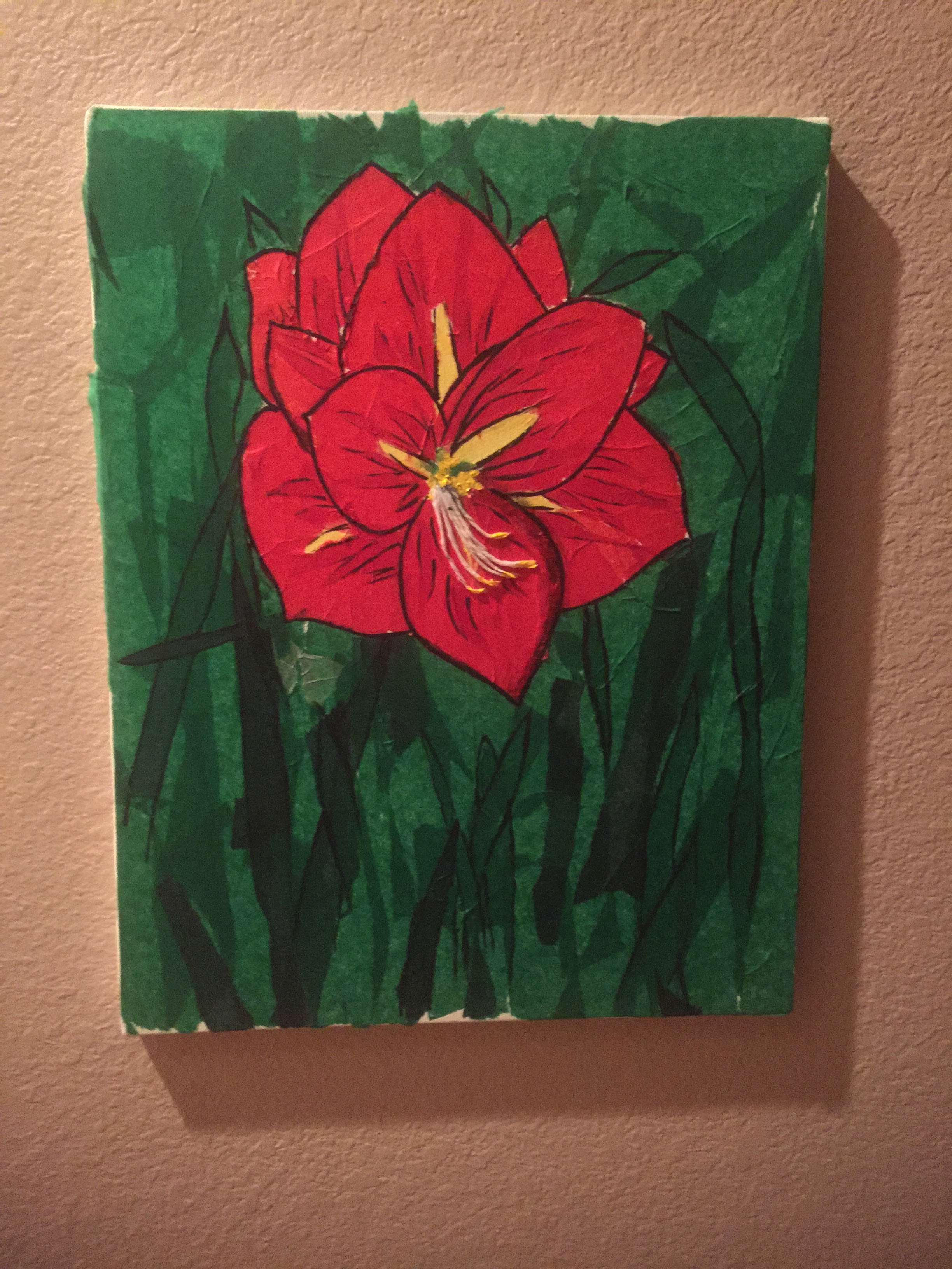 Tissue Paper and Glue Collage 5 Steps (with Pictures) Instructables