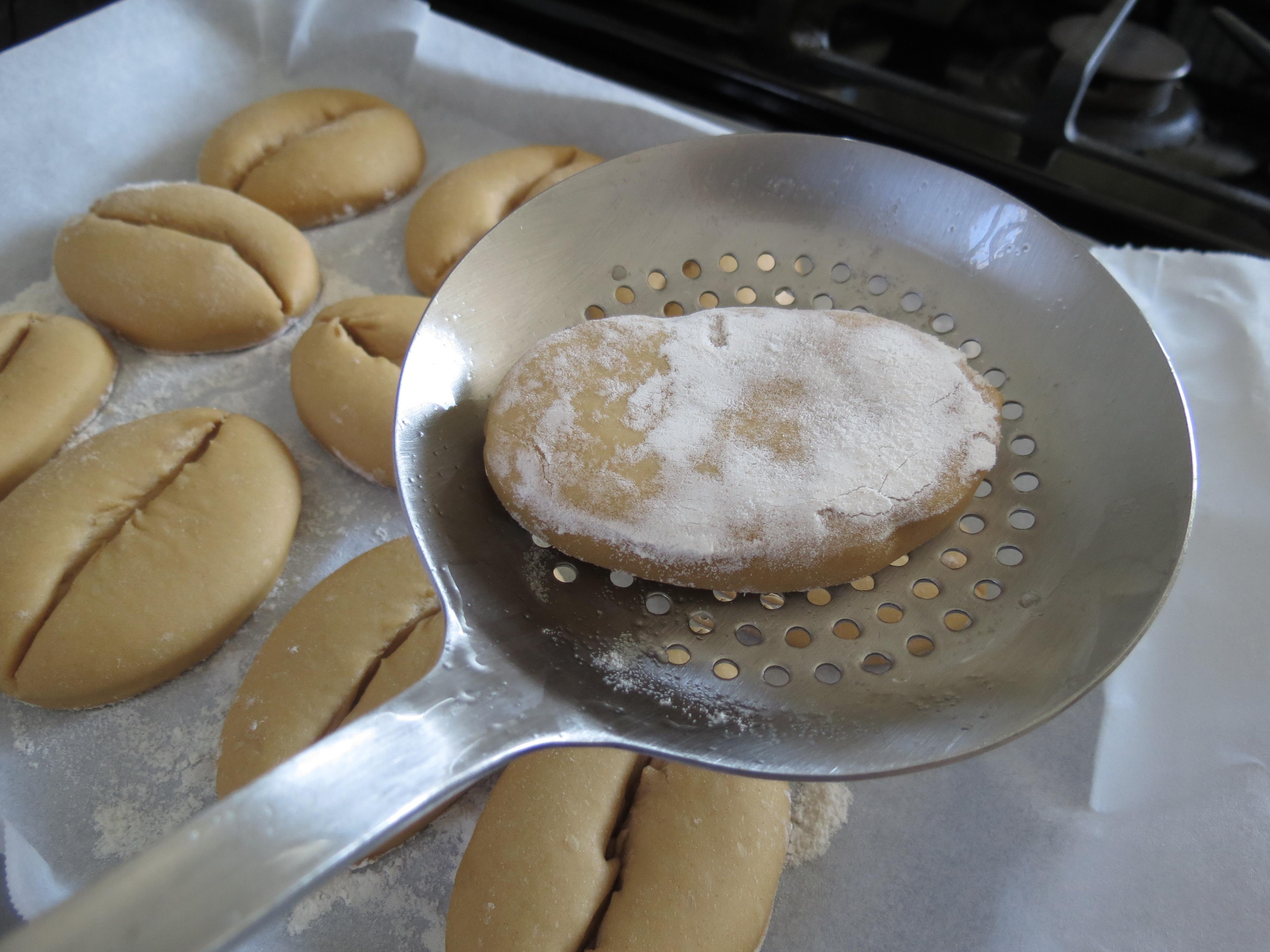 Coffee Bean Donuts (w/ Coffee Cream Filling) 8 Steps (with Pictures