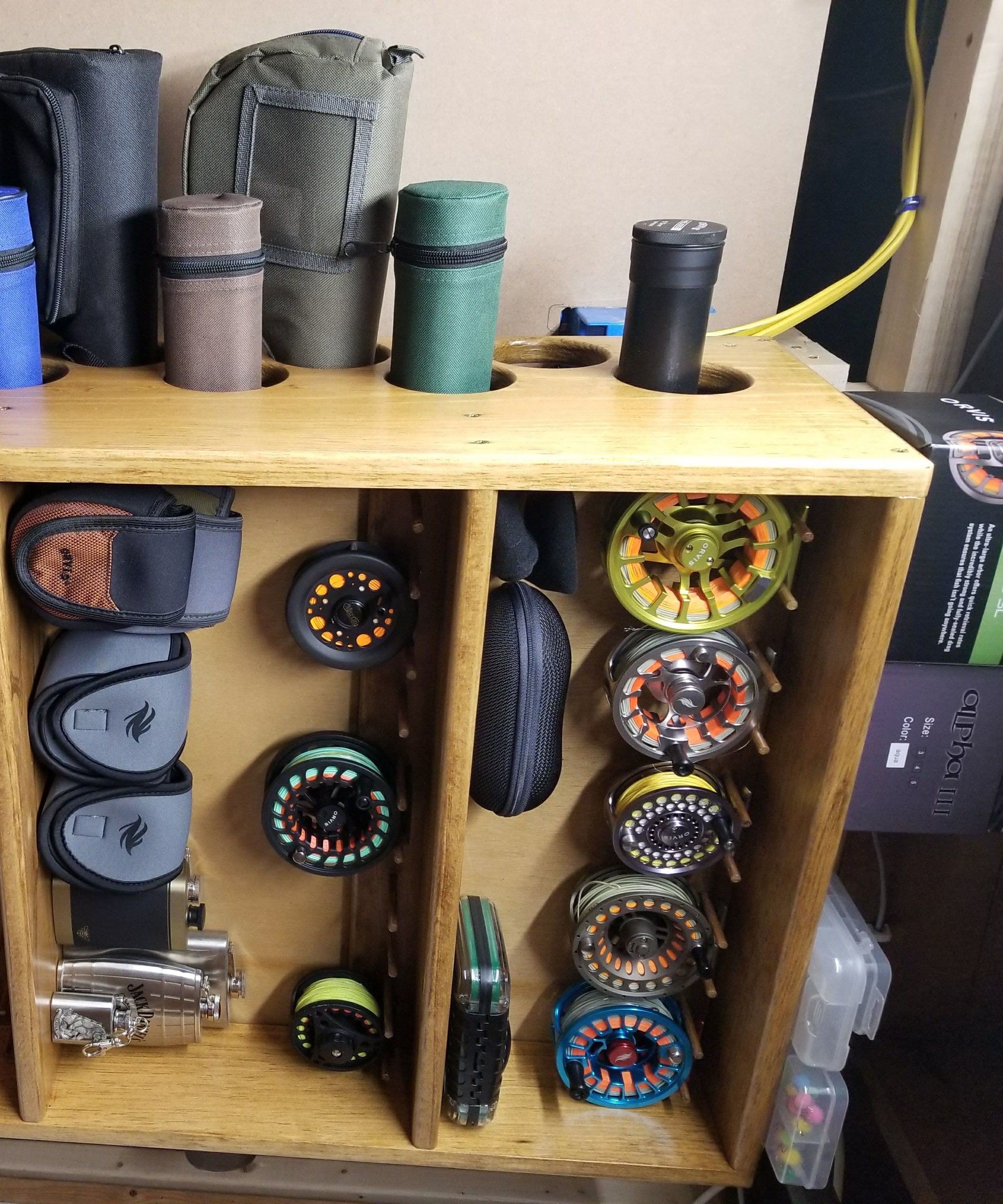 Fly Rod and Reel Storage Shelf 9 Steps (with Pictures) Instructables