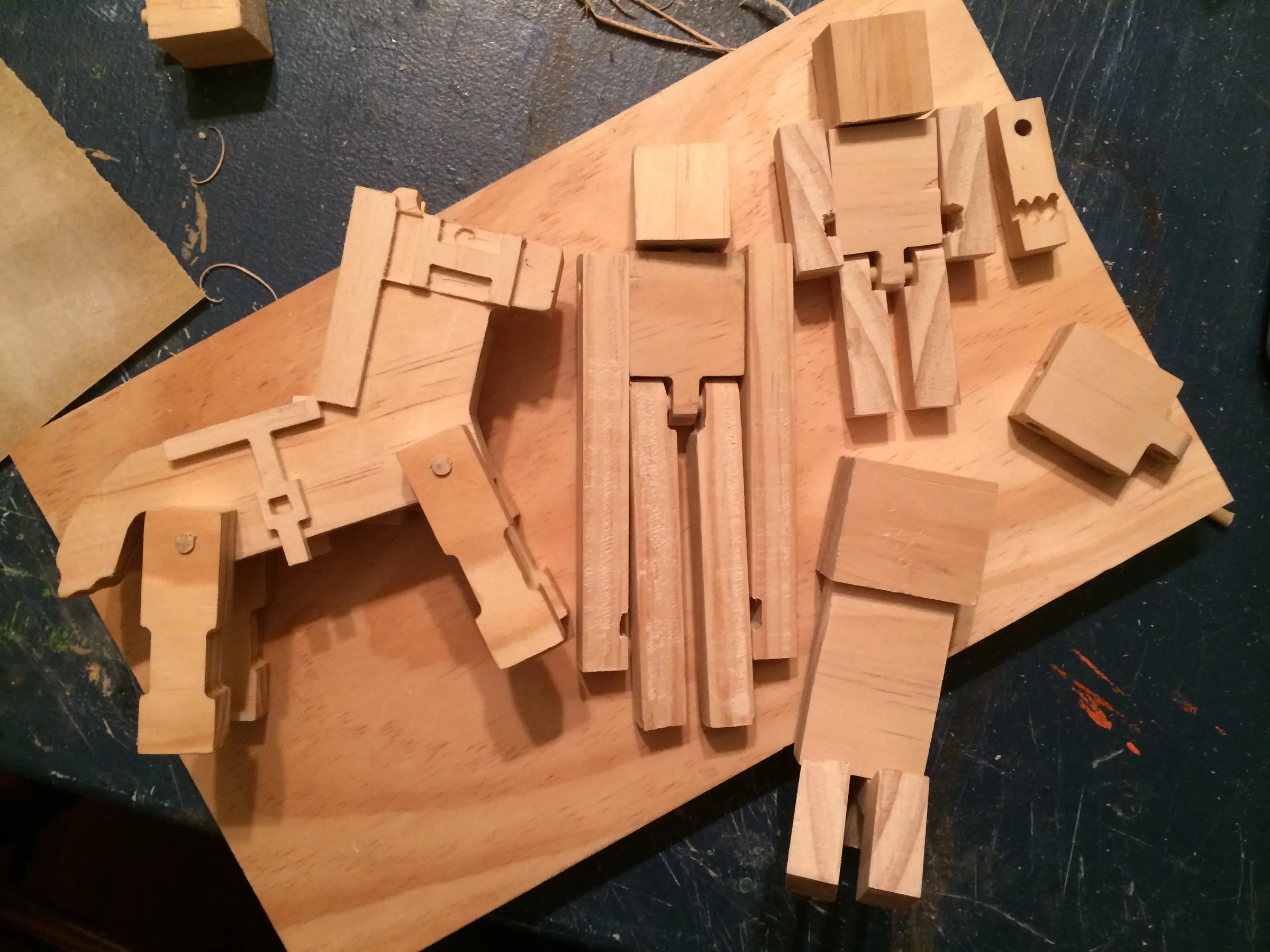 How to Make Wooden MineCraft Toys 8 Steps (with Pictures) Instructables