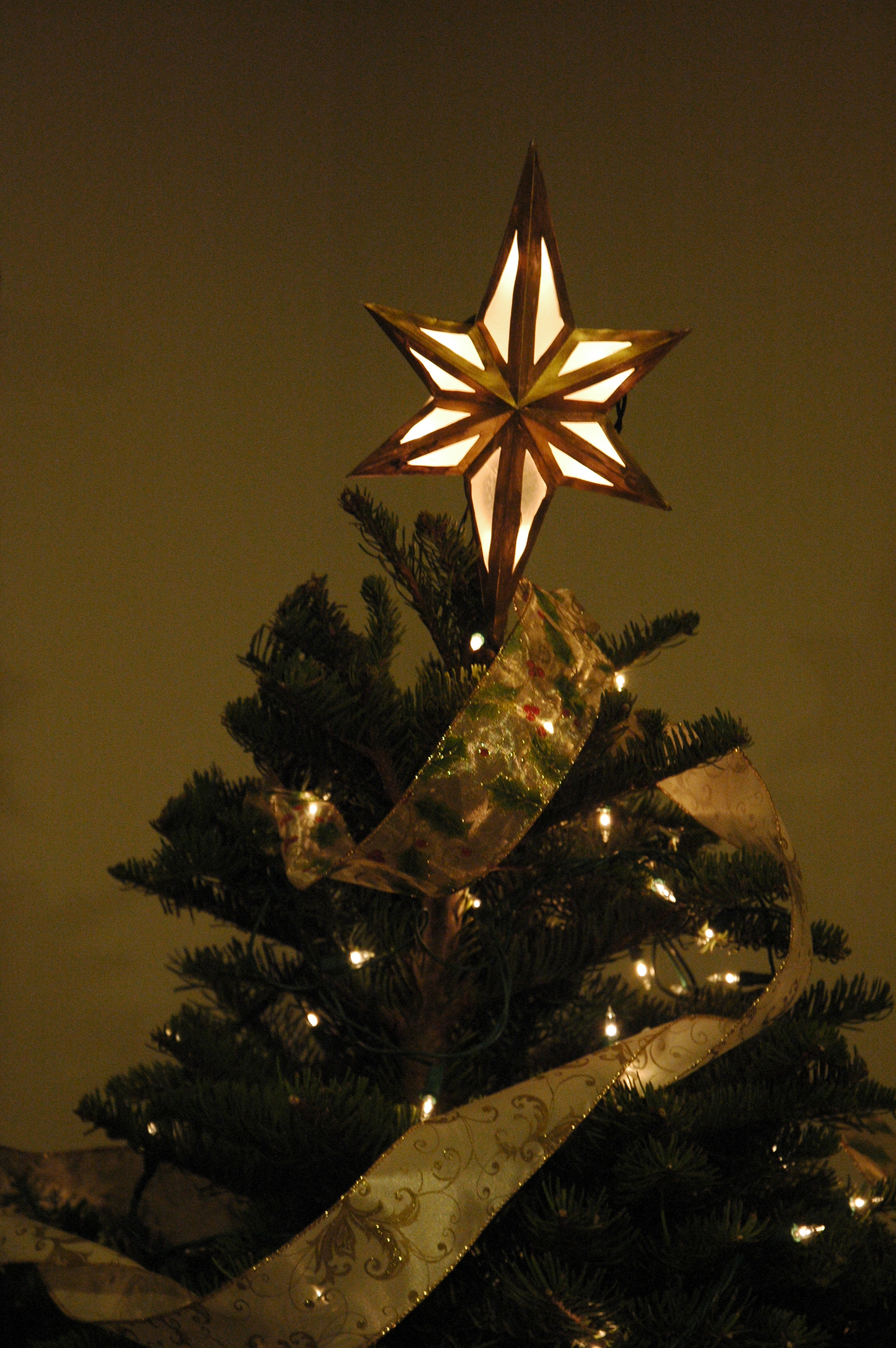 Lighted Bethlehem Star Tree Topper 10 Steps (with Pictures