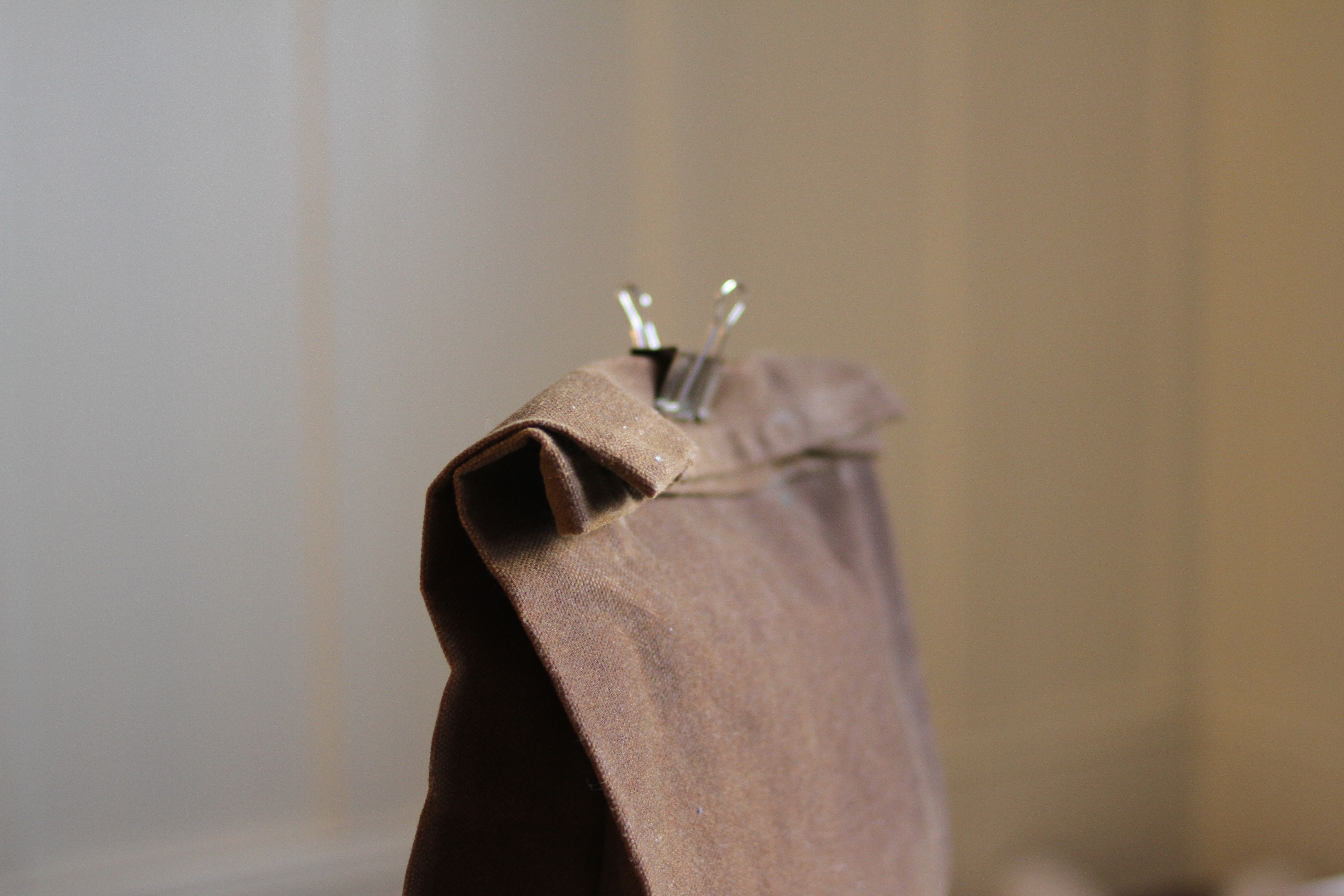 DIY "Brown" Bag (waxed Canvas Lunch Bag) 9 Steps (with Pictures) Instructables