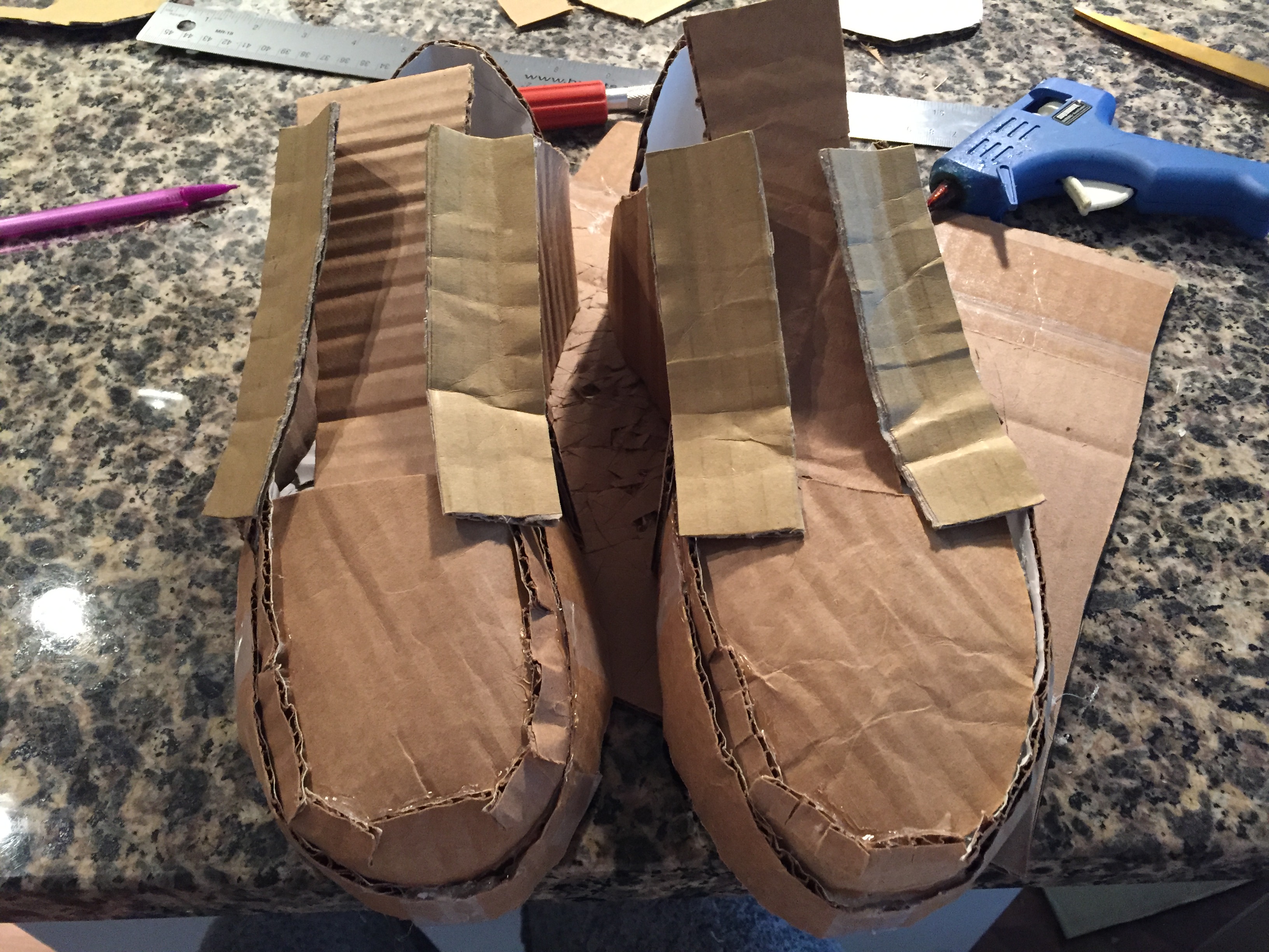 Transform Recycled Cardboard Into Shoes 26 Steps (with Pictures
