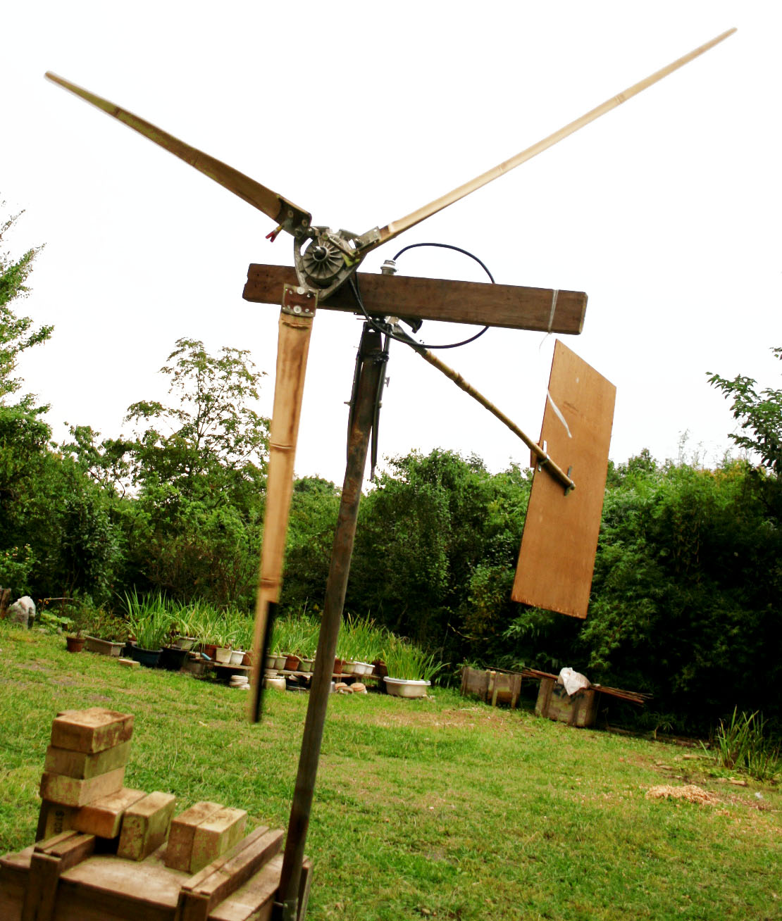 Wind Turbine Blades From Bamboo 6 Steps Instructables