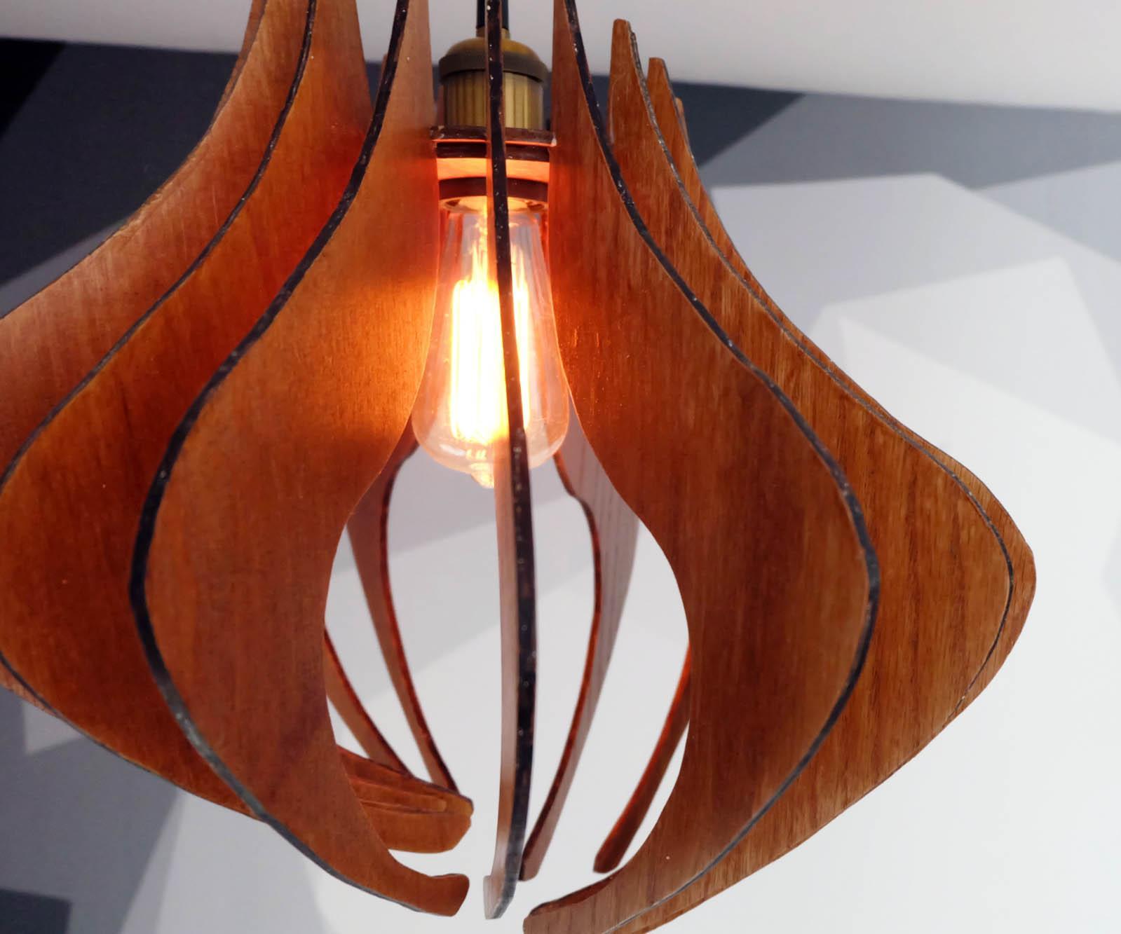 DIY Wood Pendant Light Fixture 9 Steps (with Pictures) Instructables
