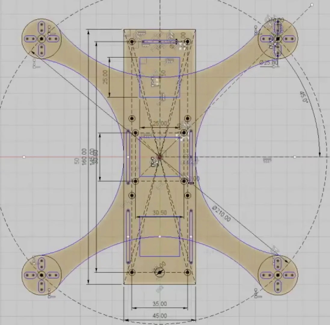 Drone Design 101 Part 1 CAD 8 Steps (with Pictures) Instructables