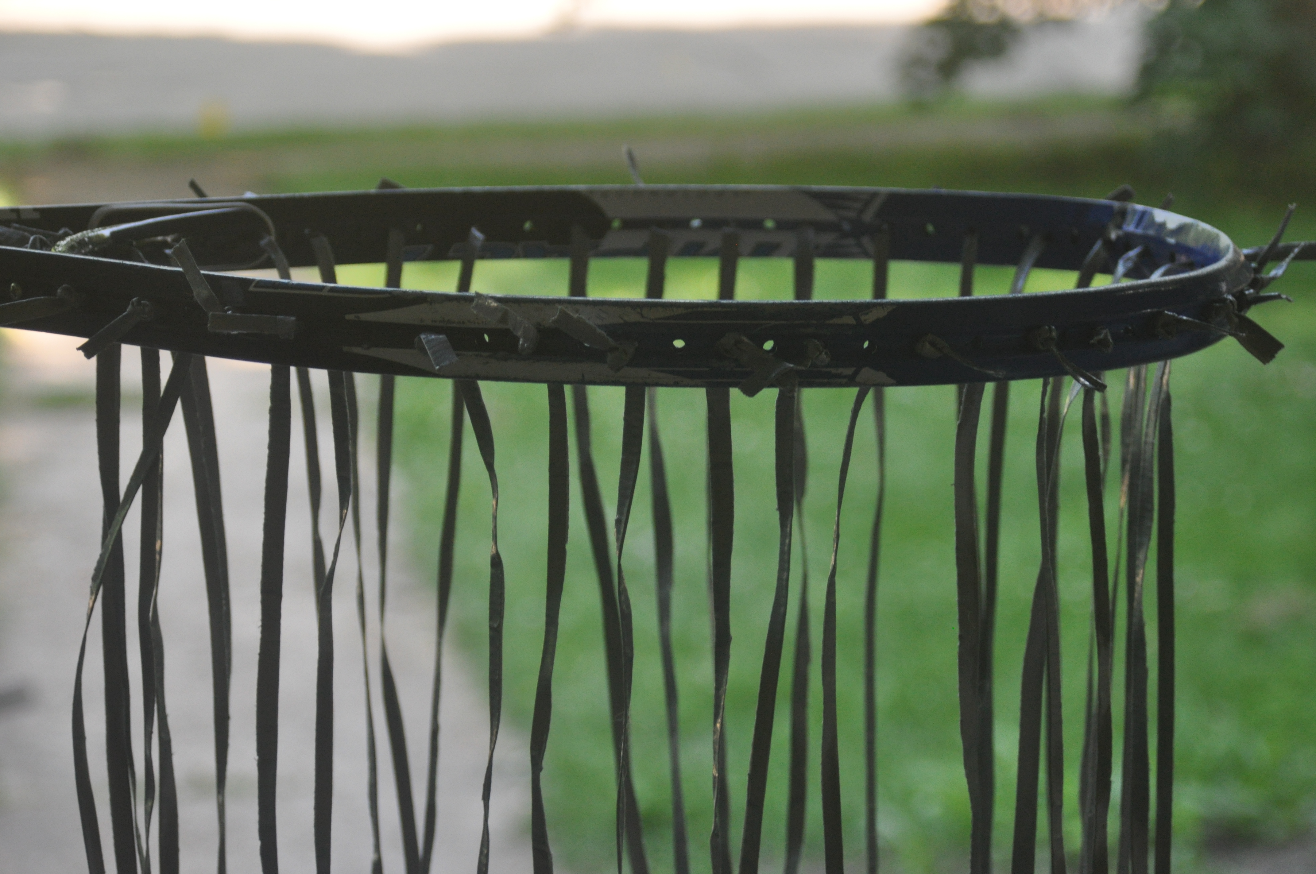 Duct Tape Fishing Net 7 Steps Instructables