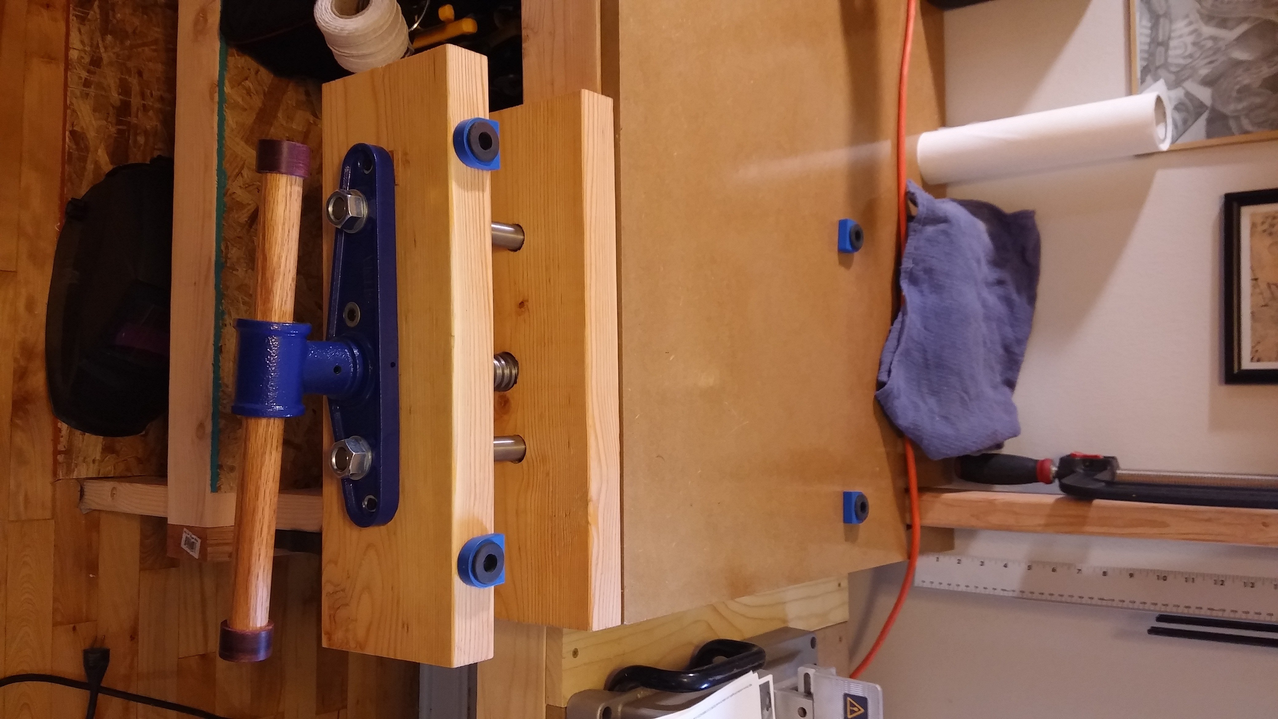 Maker's Vise Installation 15 Steps (with Pictures) Instructables