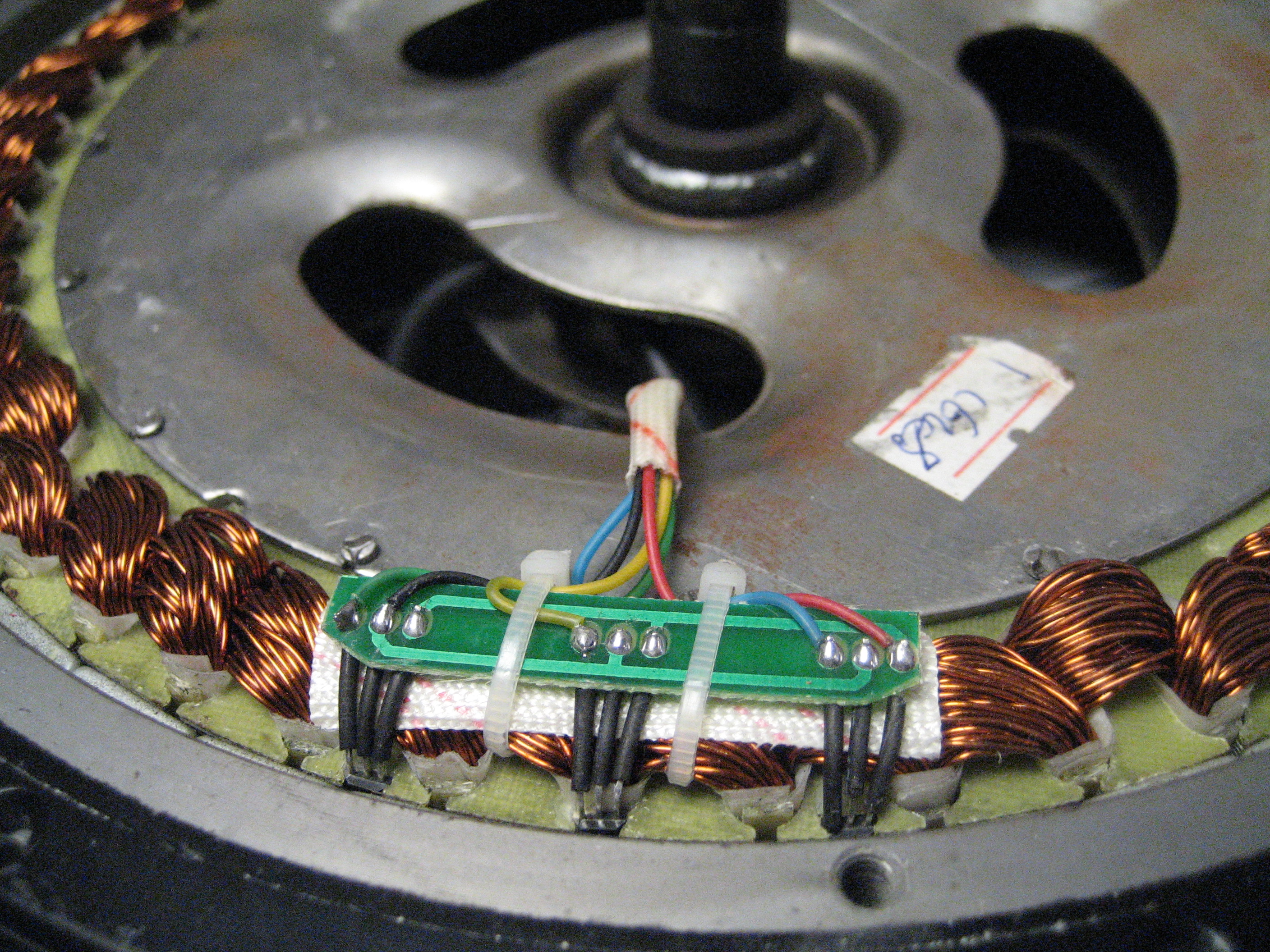 Electric Bike Hub Motor How to Replace a Halleffect Sensor 5 Steps