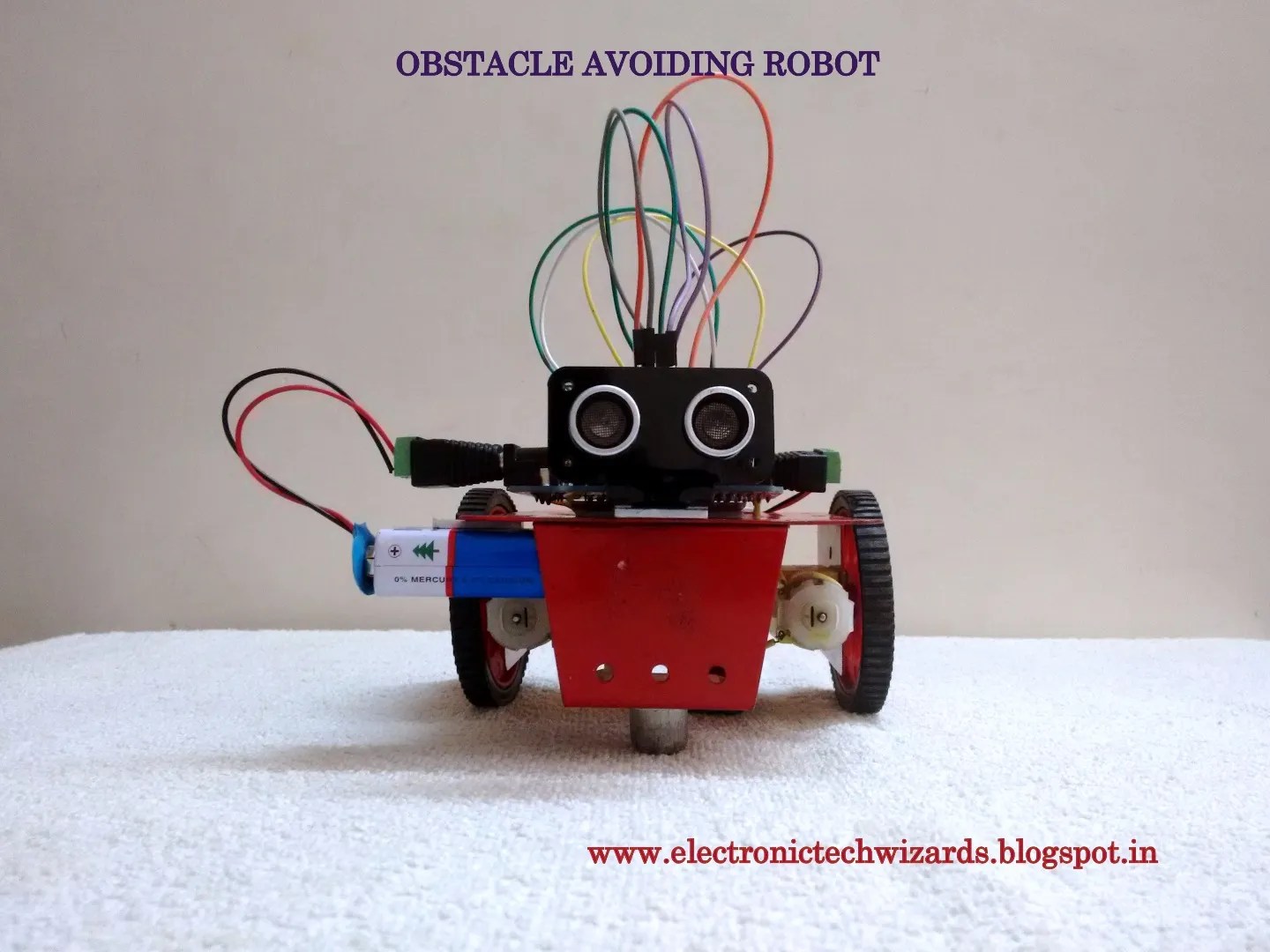 Obstacle Avoiding Robot Using Arduino 5 Steps (with Pictures