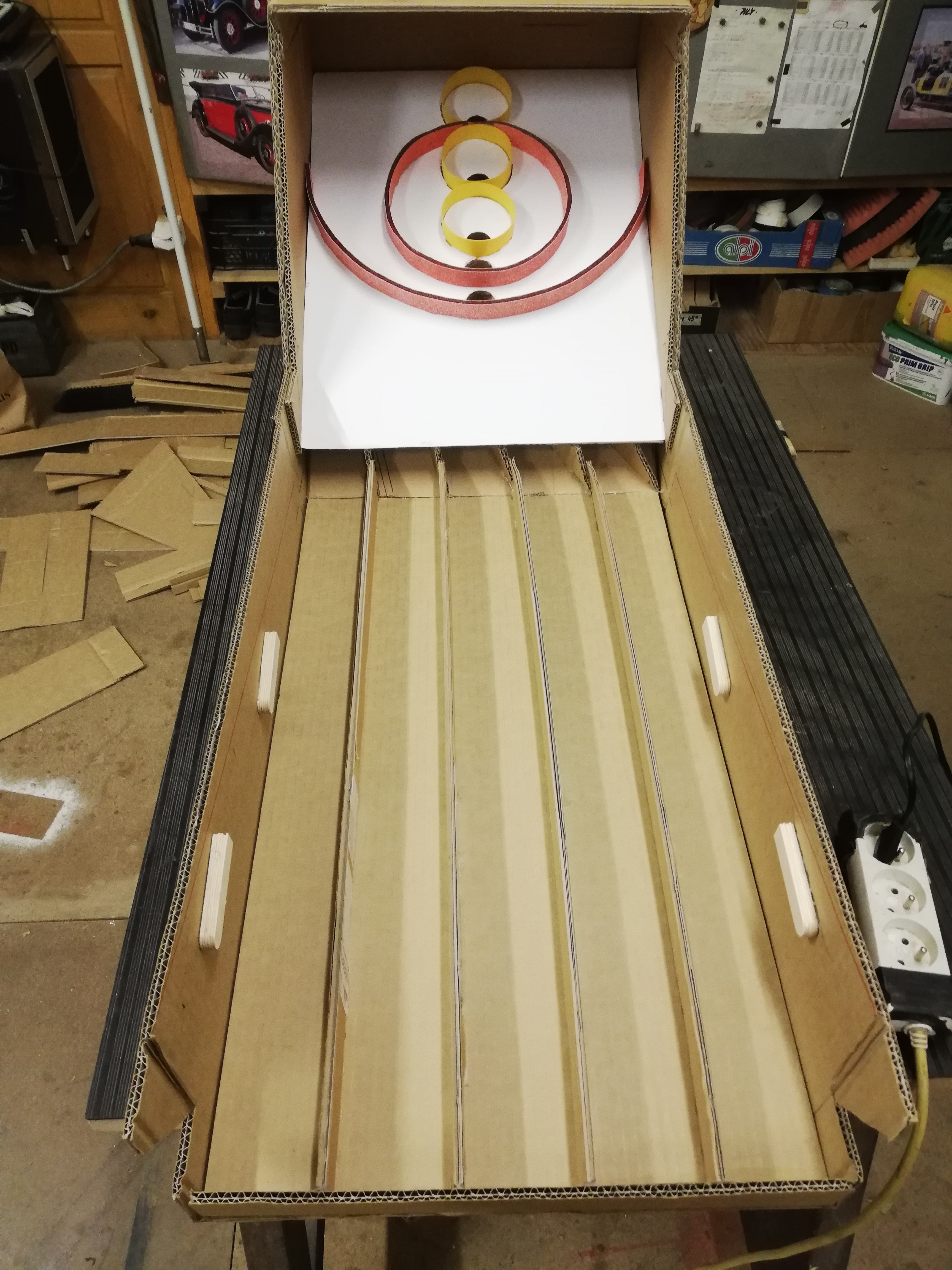 Skee Ball From Cardboard 8 Steps (with Pictures) Instructables