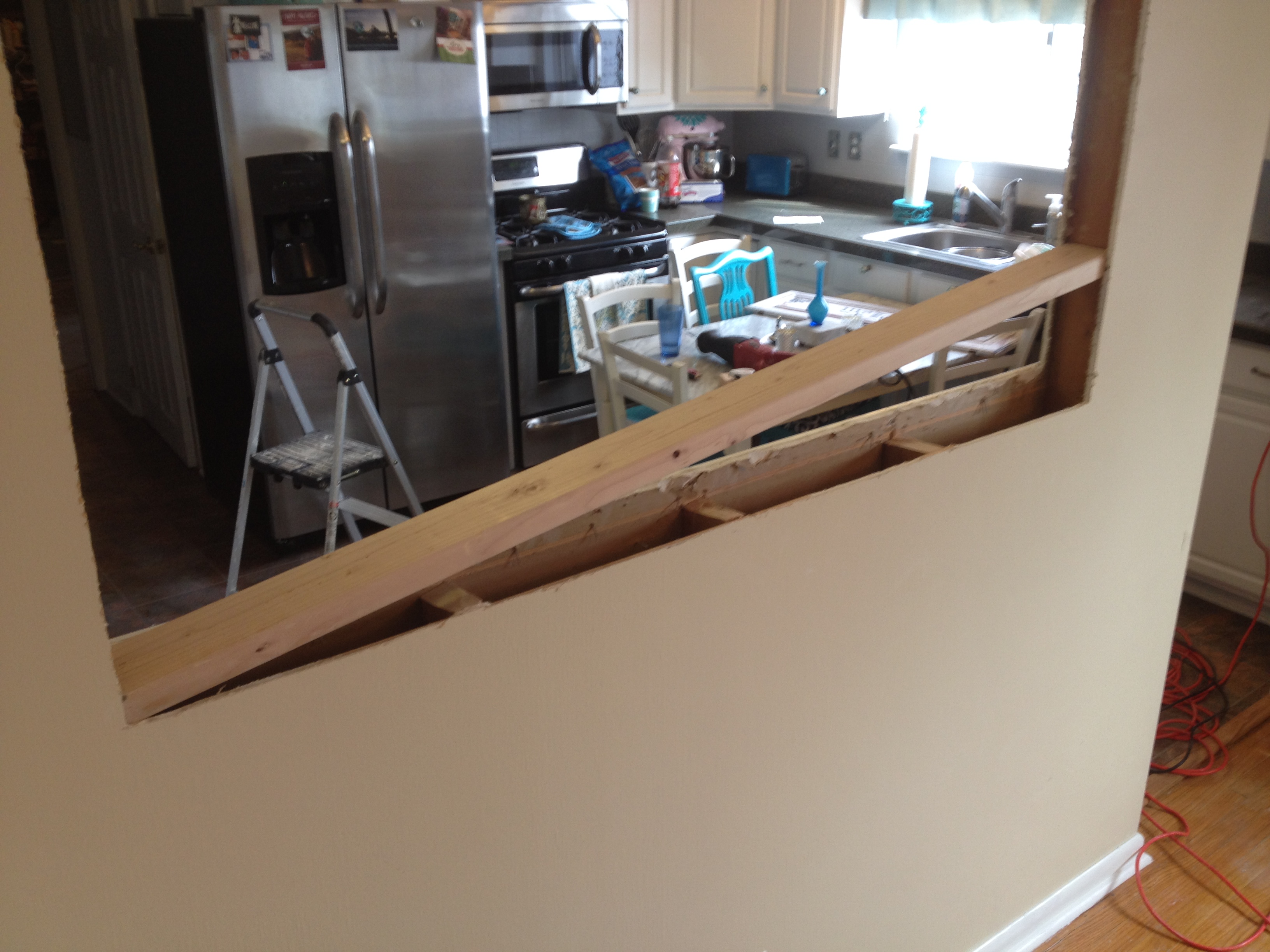 Kitchen Wall Pass Through 9 Steps (with Pictures) Instructables