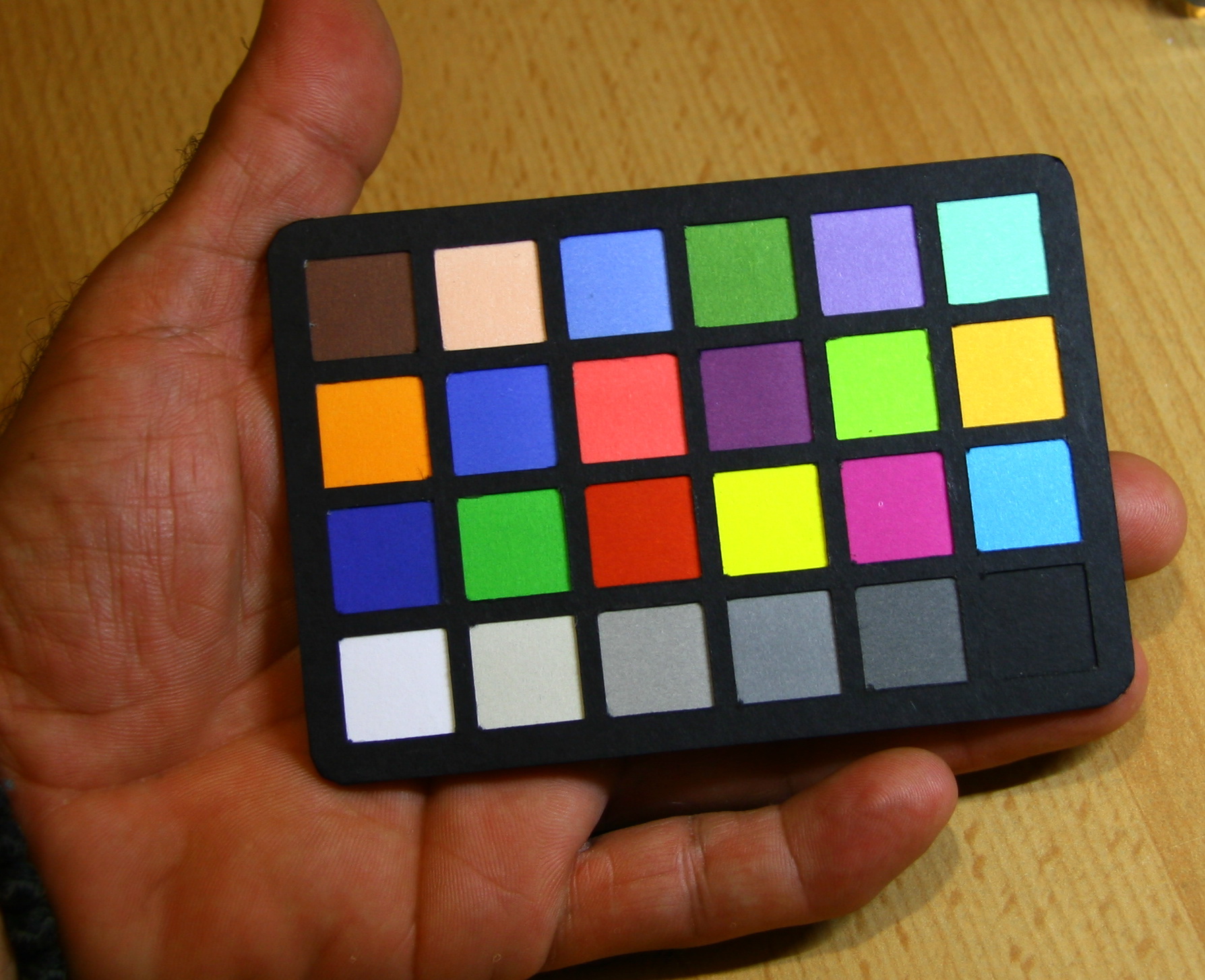 DIY Color Checker 8 Steps (with Pictures) Instructables