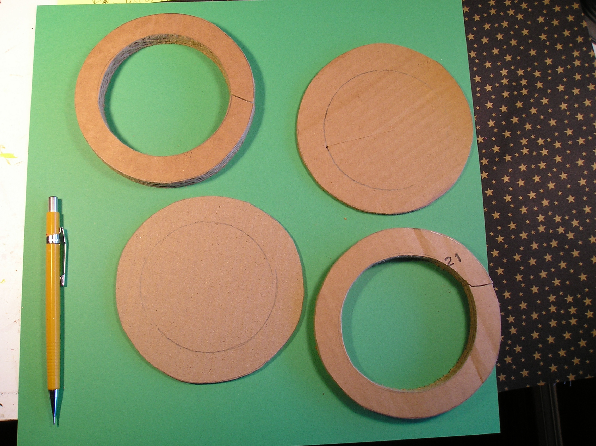Making Cheap Cardboard Coasters 8 Steps Instructables