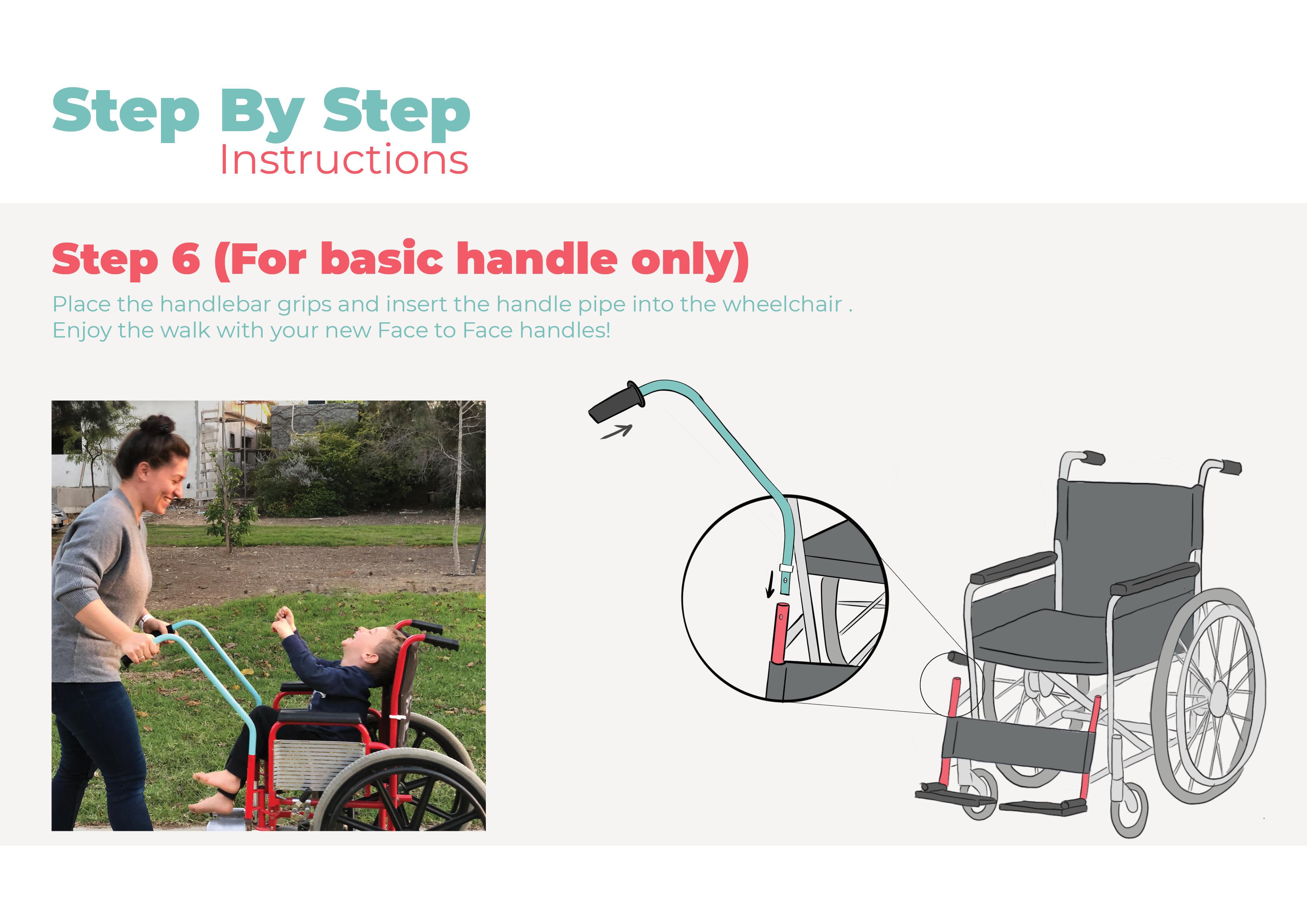 Face to Face Wheelchair 10 Steps Instructables