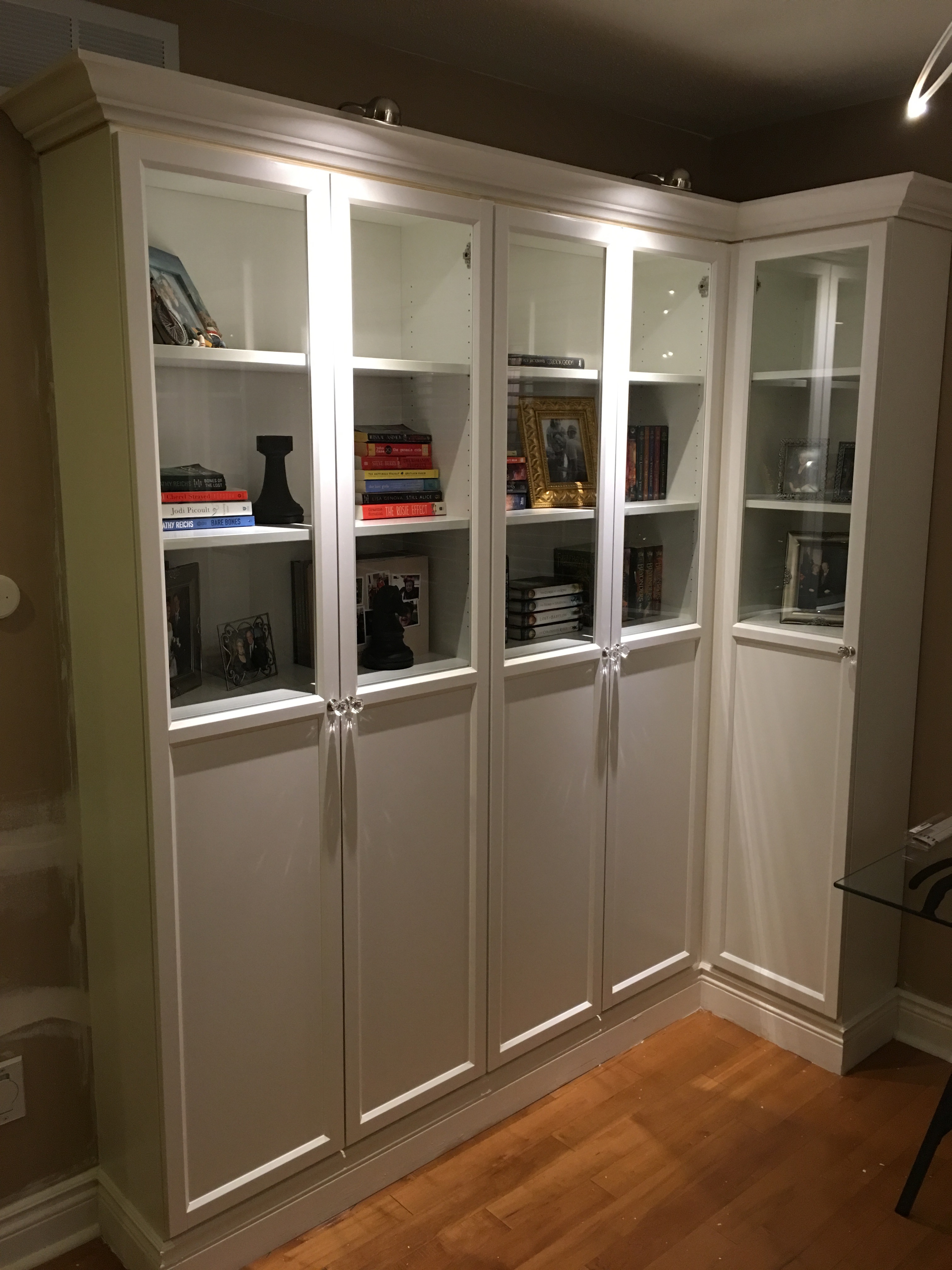 How to Make Ikea Bookshelves Look Like a Professional Builtin 4