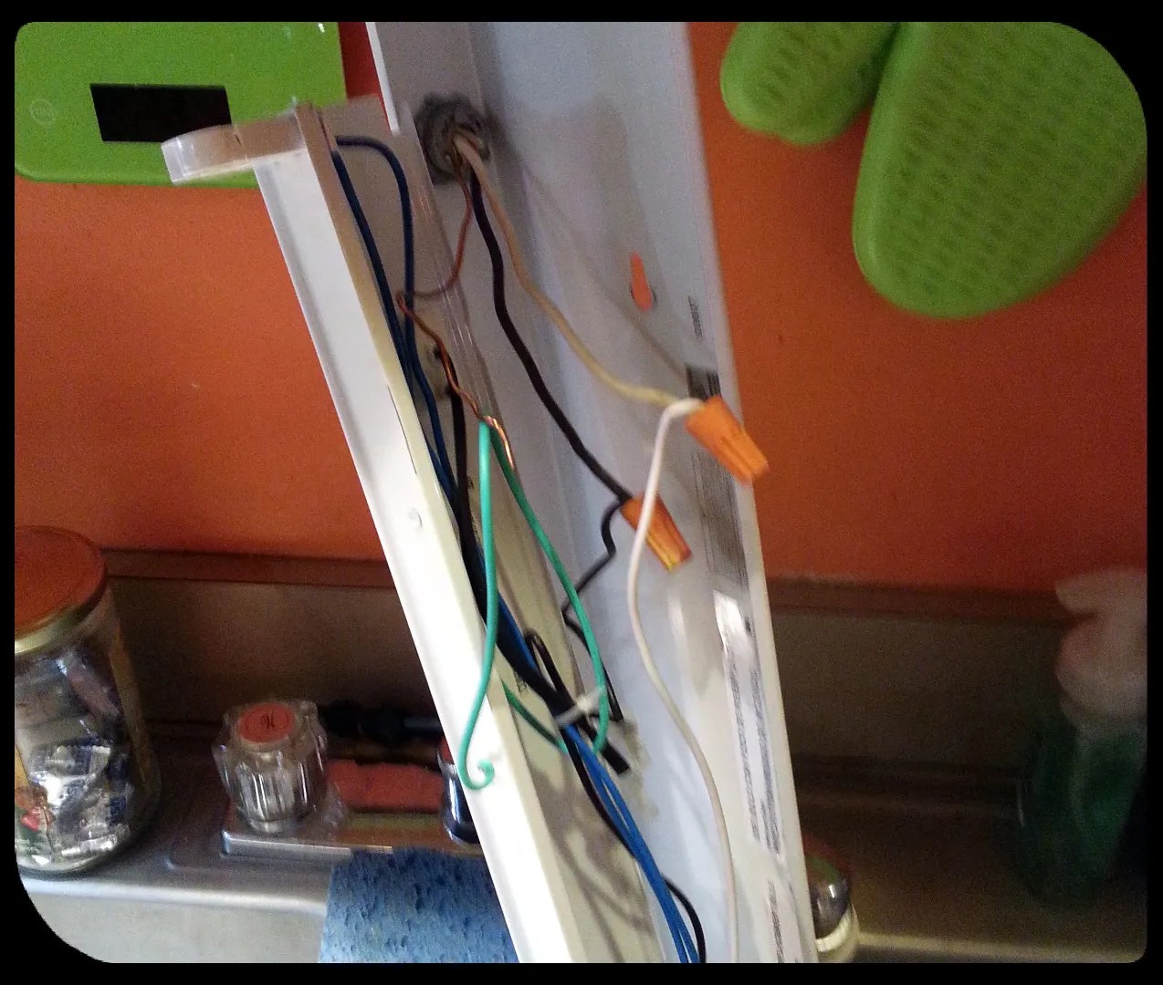 Efficient LED Sink Light Installation Instructables