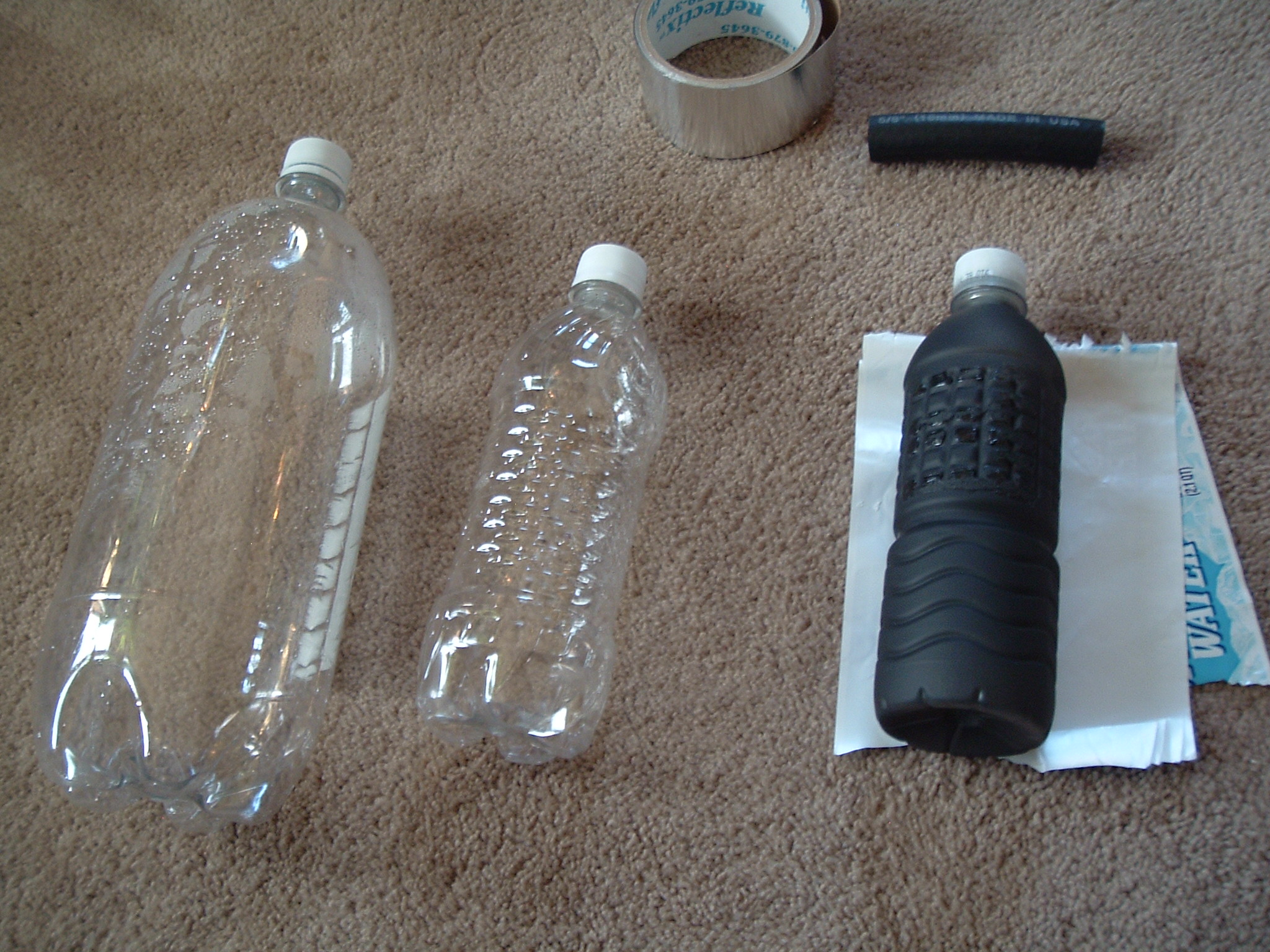 Solar Hot Water Kettle From Plastic Bottles (and Glass) 6 Steps (with