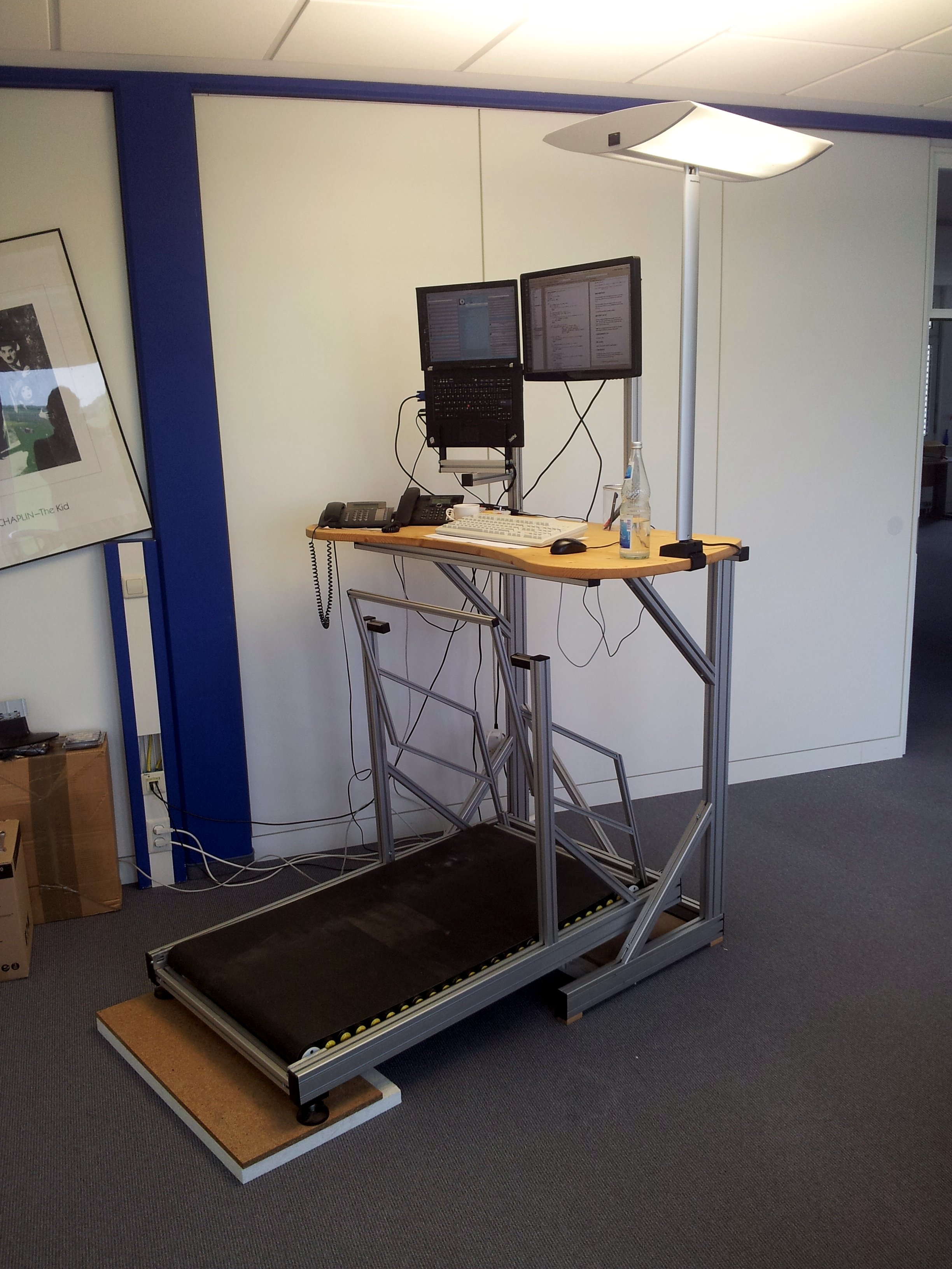How To Build A Treadmill Desk Treadmill Desk 11 Steps (with Pictures) Instructables