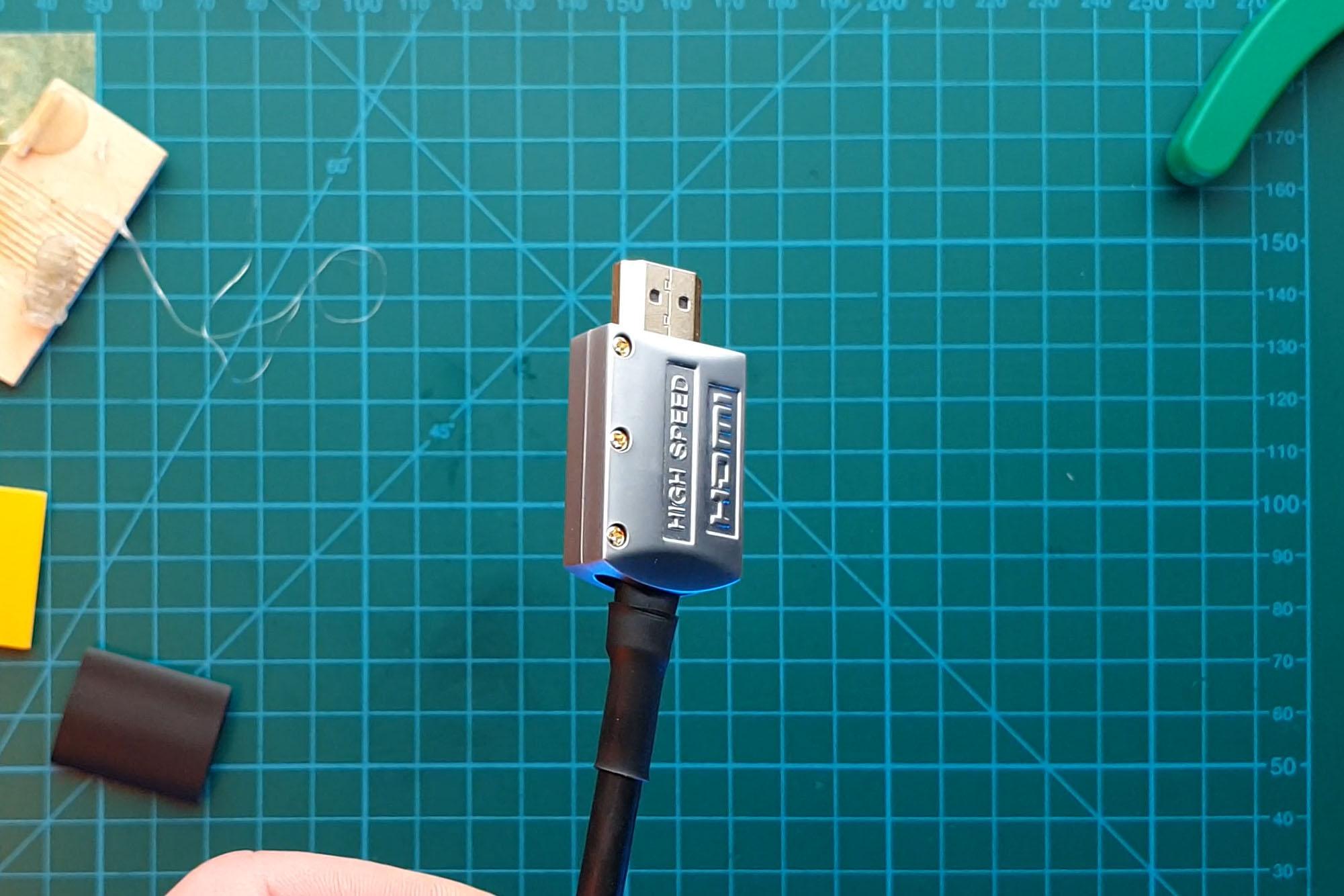 Repair Broken HDMI Cable Without Soldering Skills 6 Steps (with