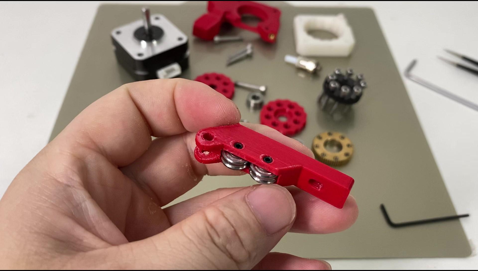 Build a Complete Cycloidal Extruder for 3D Printer 11 Steps (with