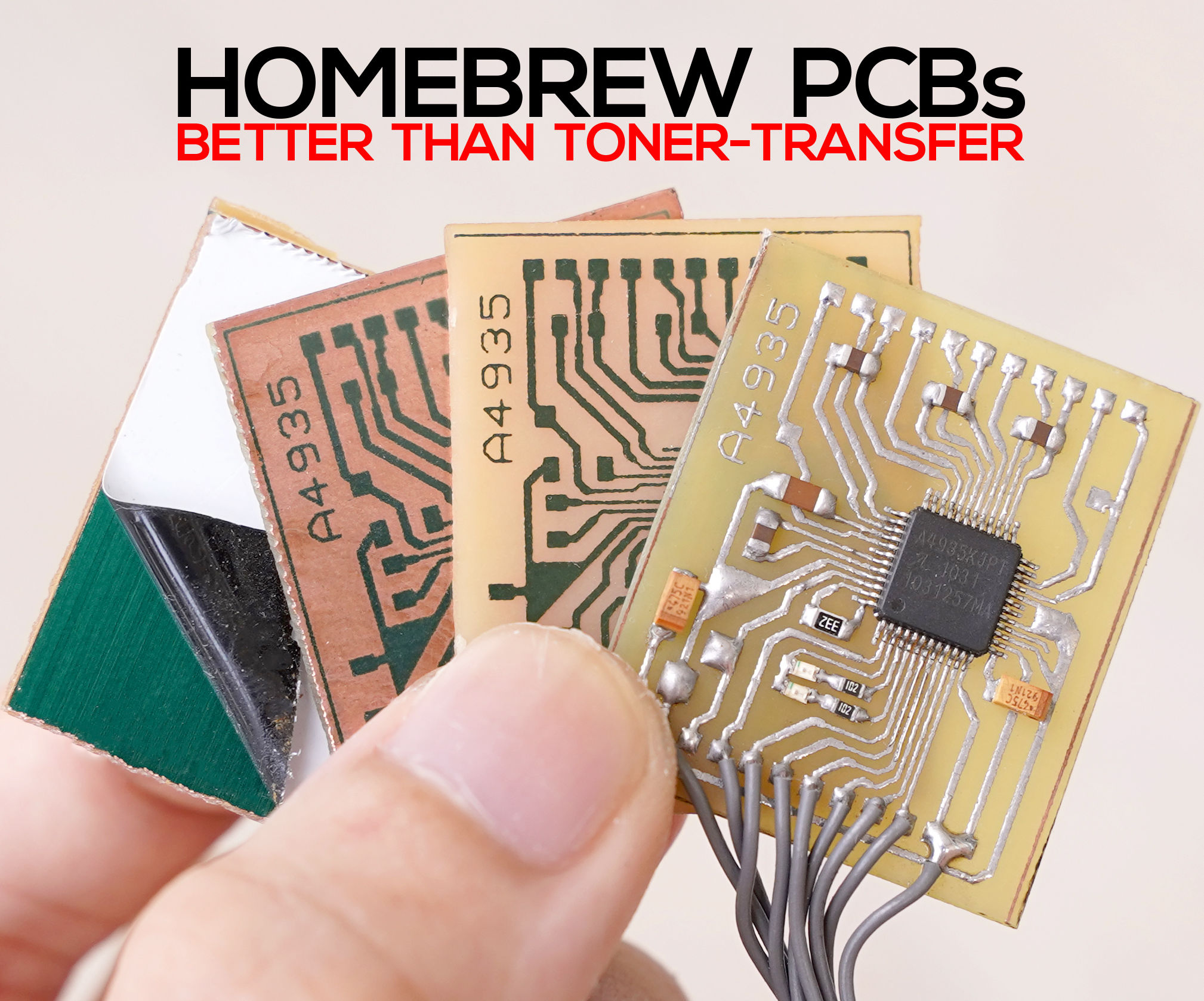 Single Sided PCB Home Fabrication (Presensitized PCB) 21 Steps (with