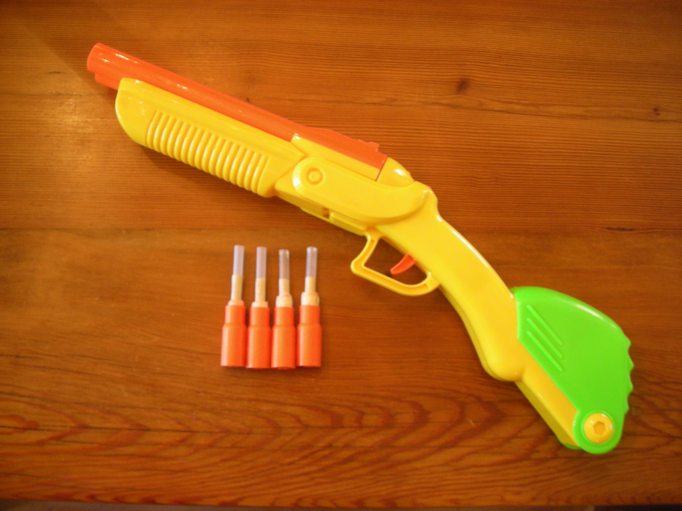 ShellLoading Airsoft Gun From Buzz Bee Double Shot Dart
