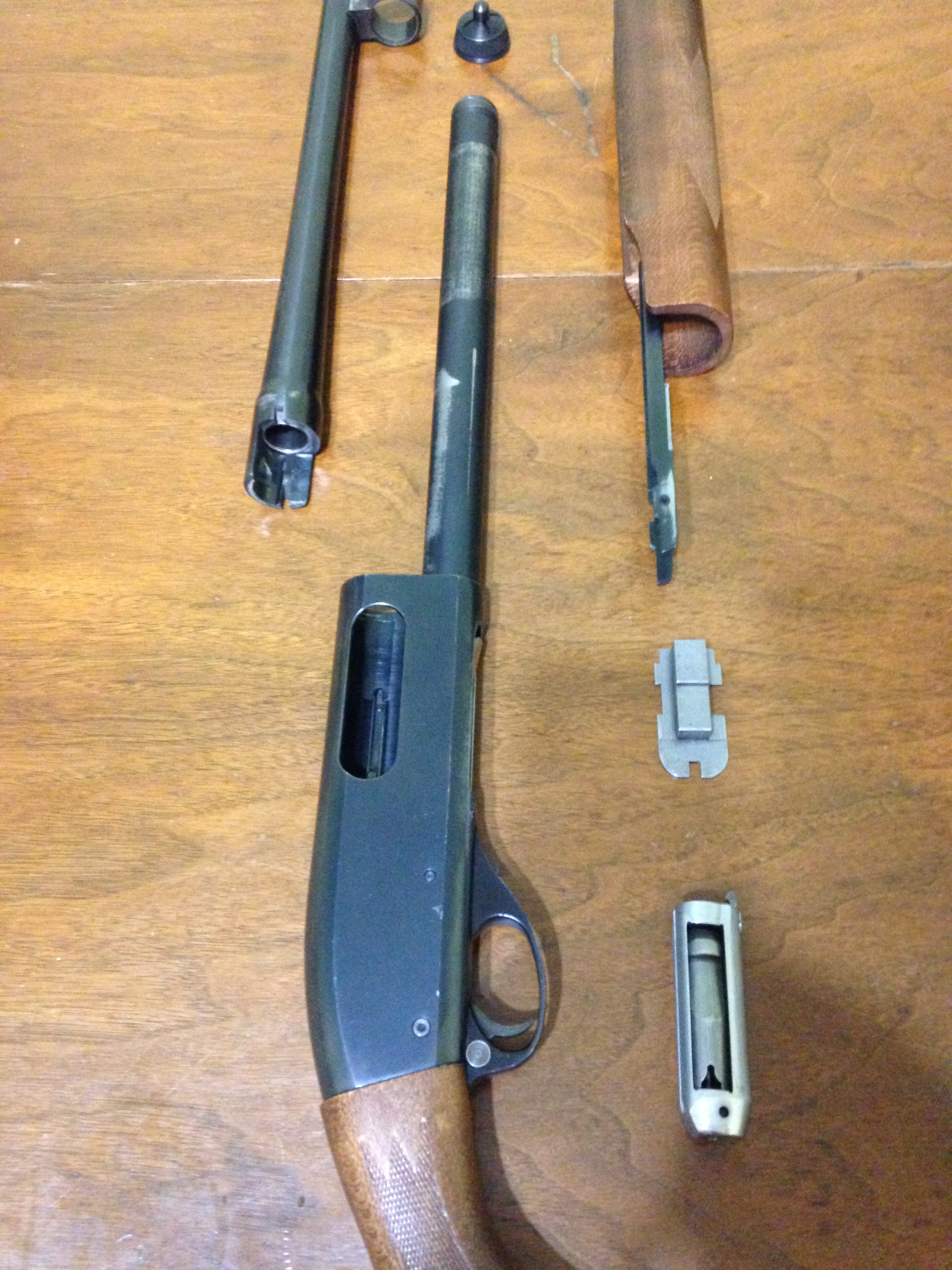 How to Disassemble and Clean a Remington 870 Wingmaster Shotgun 8