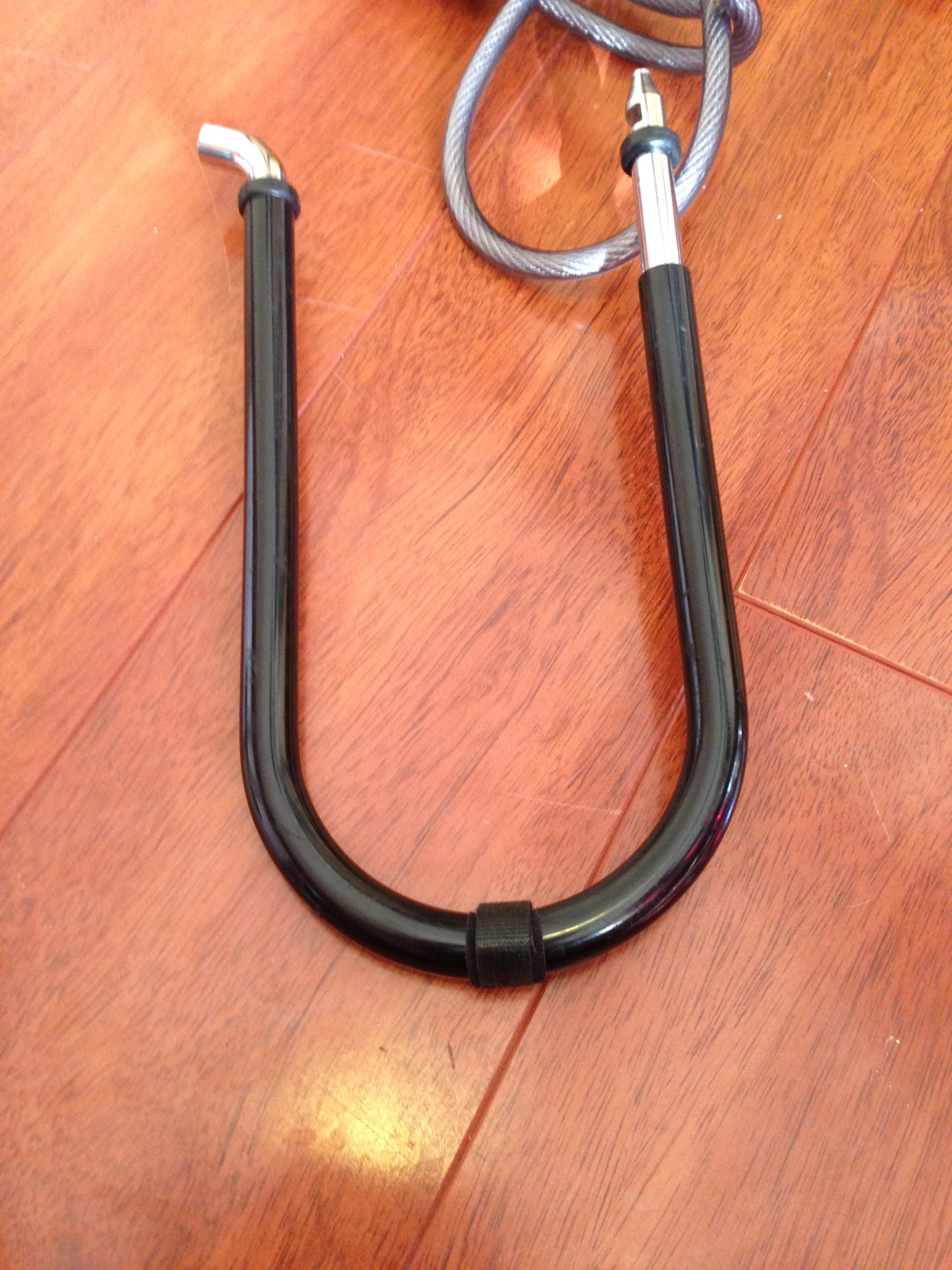 Mount a ULock on Women's Bike Frame 6 Steps Instructables