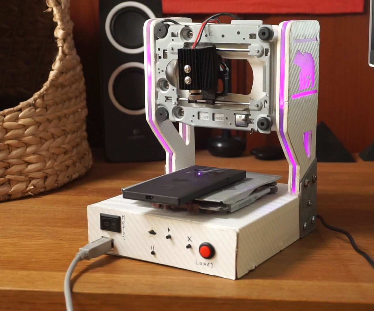 DIY Laser Engraver With RGB 19 Steps (with Pictures) Instructables