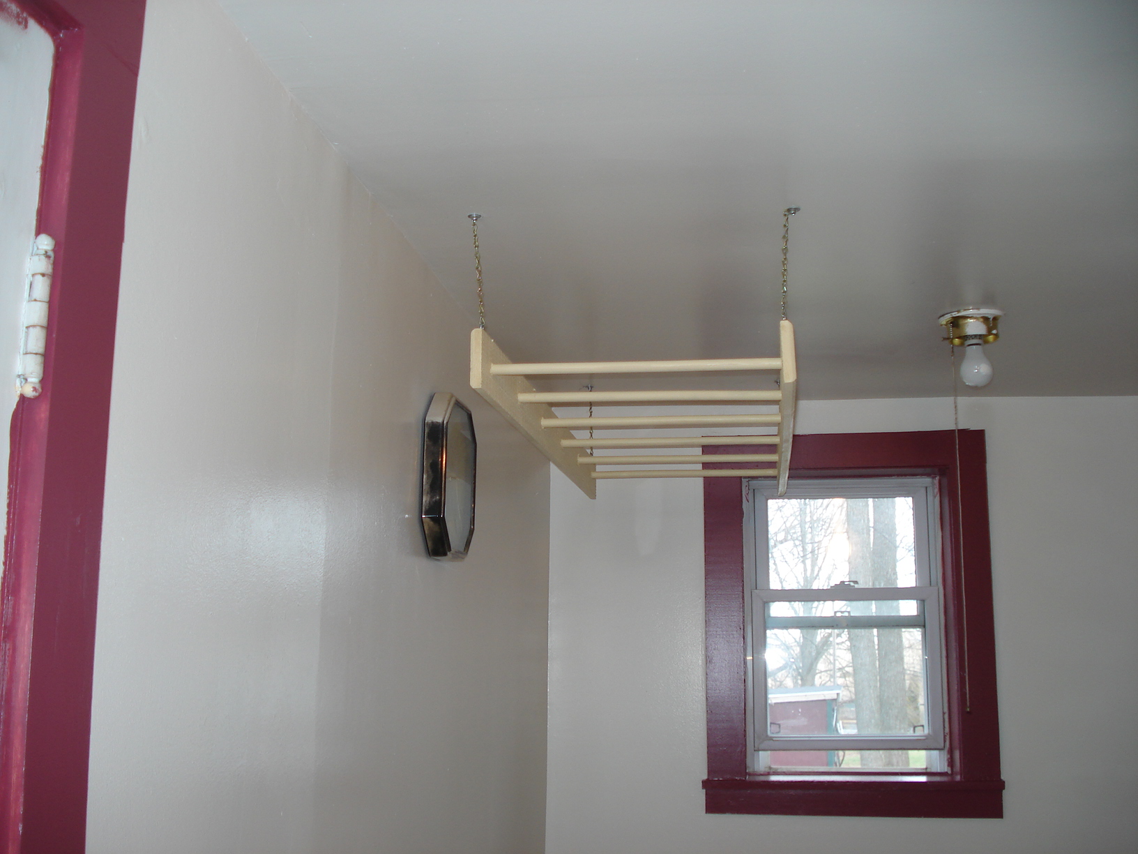 How to Make a Inside Hanging Clothes Rack 7 Steps (with Pictures