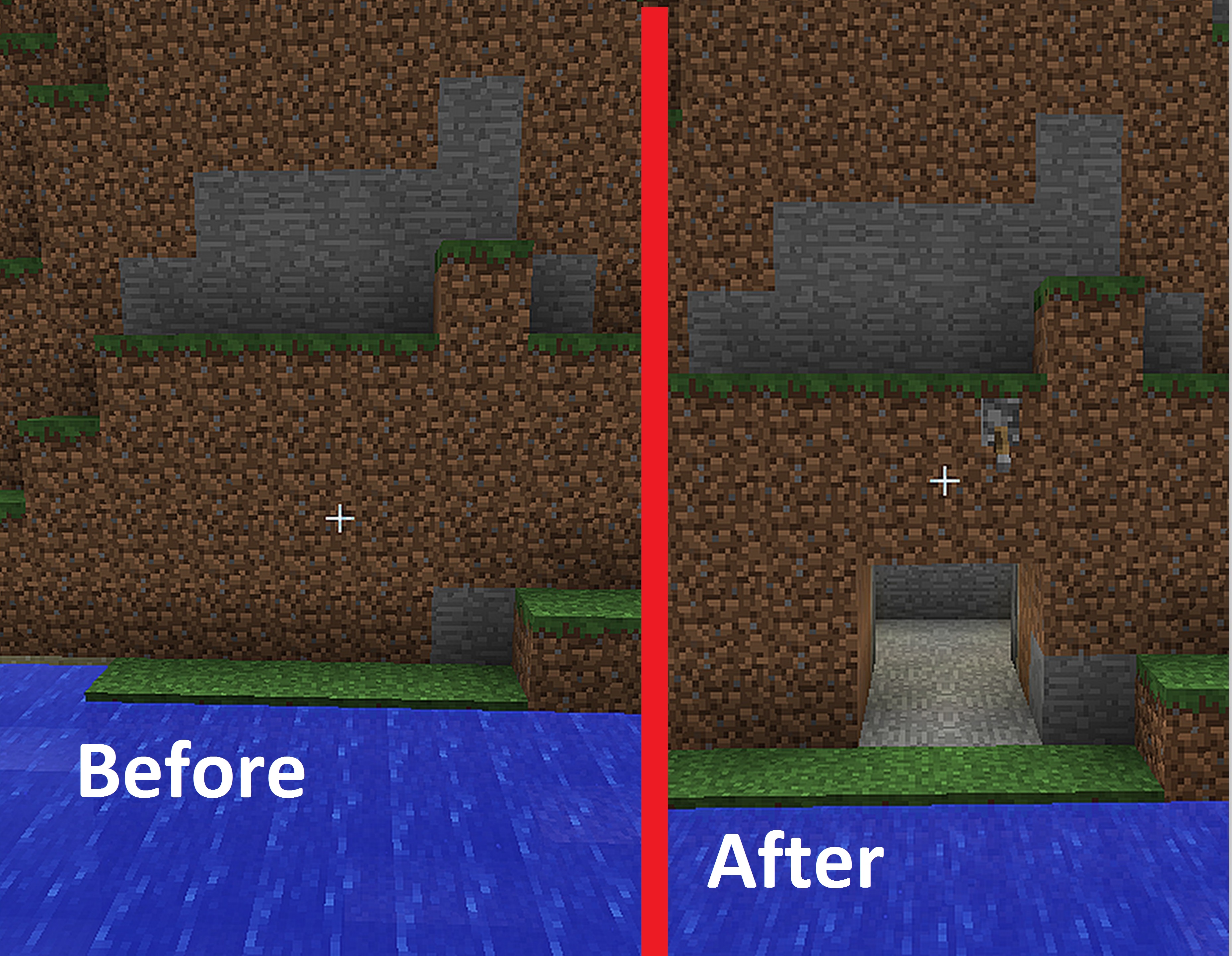 Super Secret Door in Minecraft 13 Steps Instructables